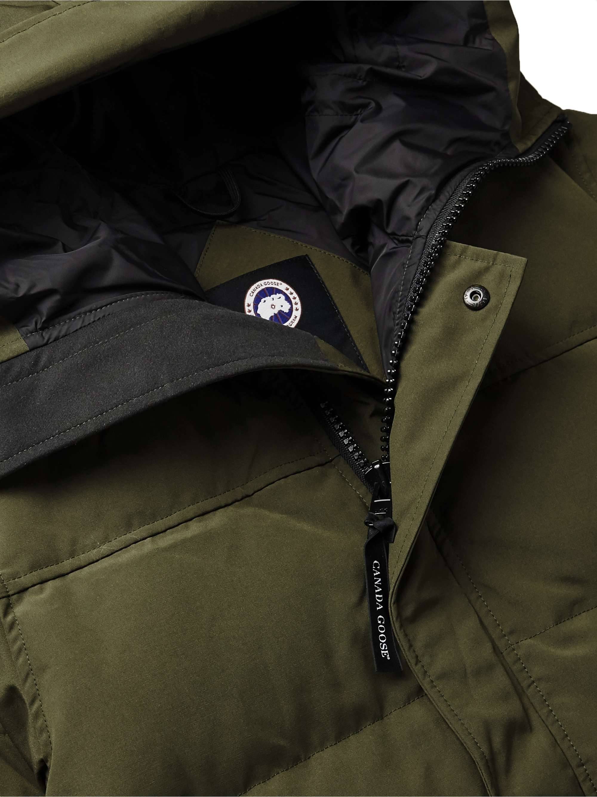 CANADA GOOSE Macmillan Quilted Shell Hooded Down Parka