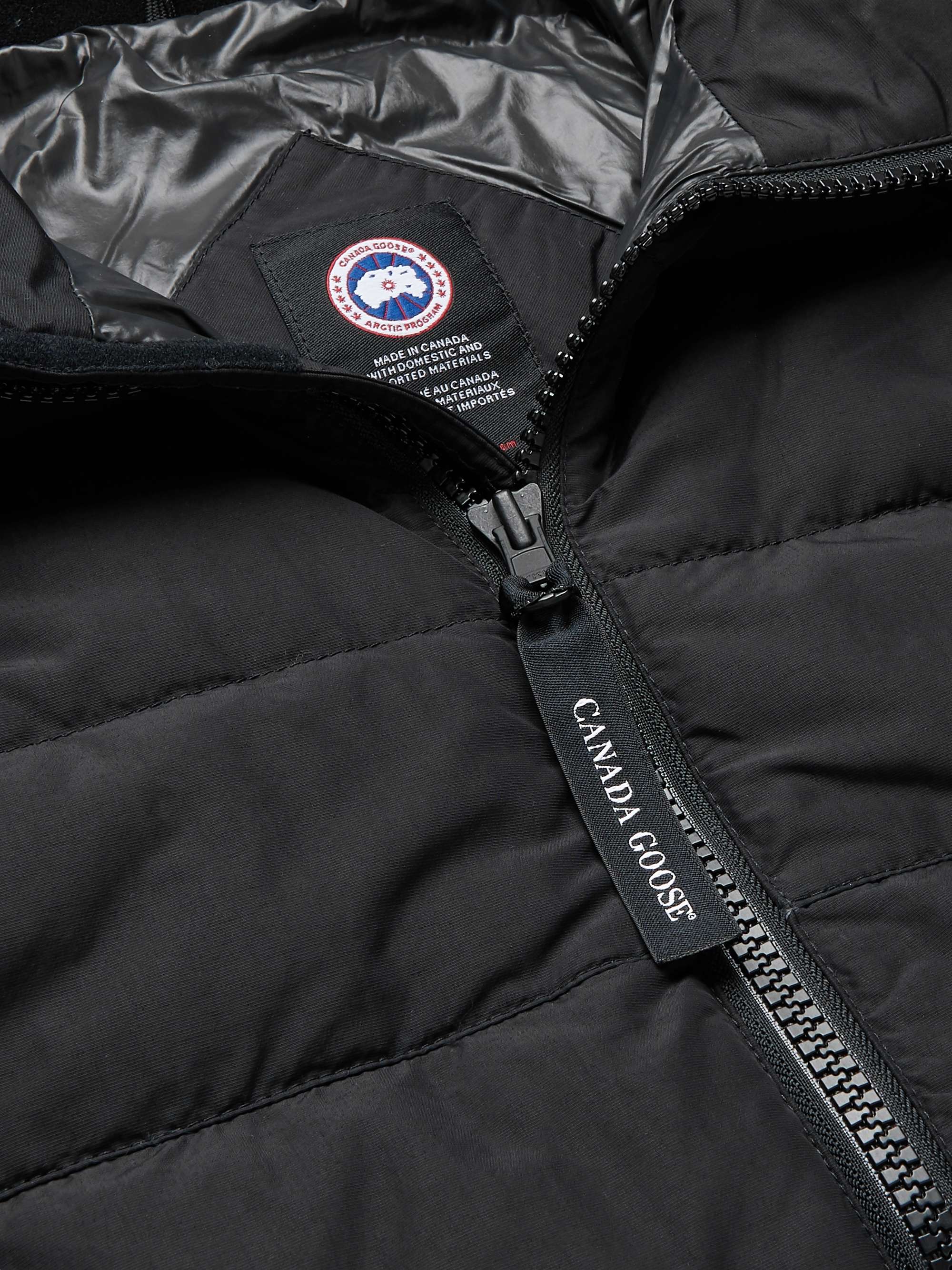 CANADA GOOSE HyBridge Quilted Nylon Hooded Down Jacket