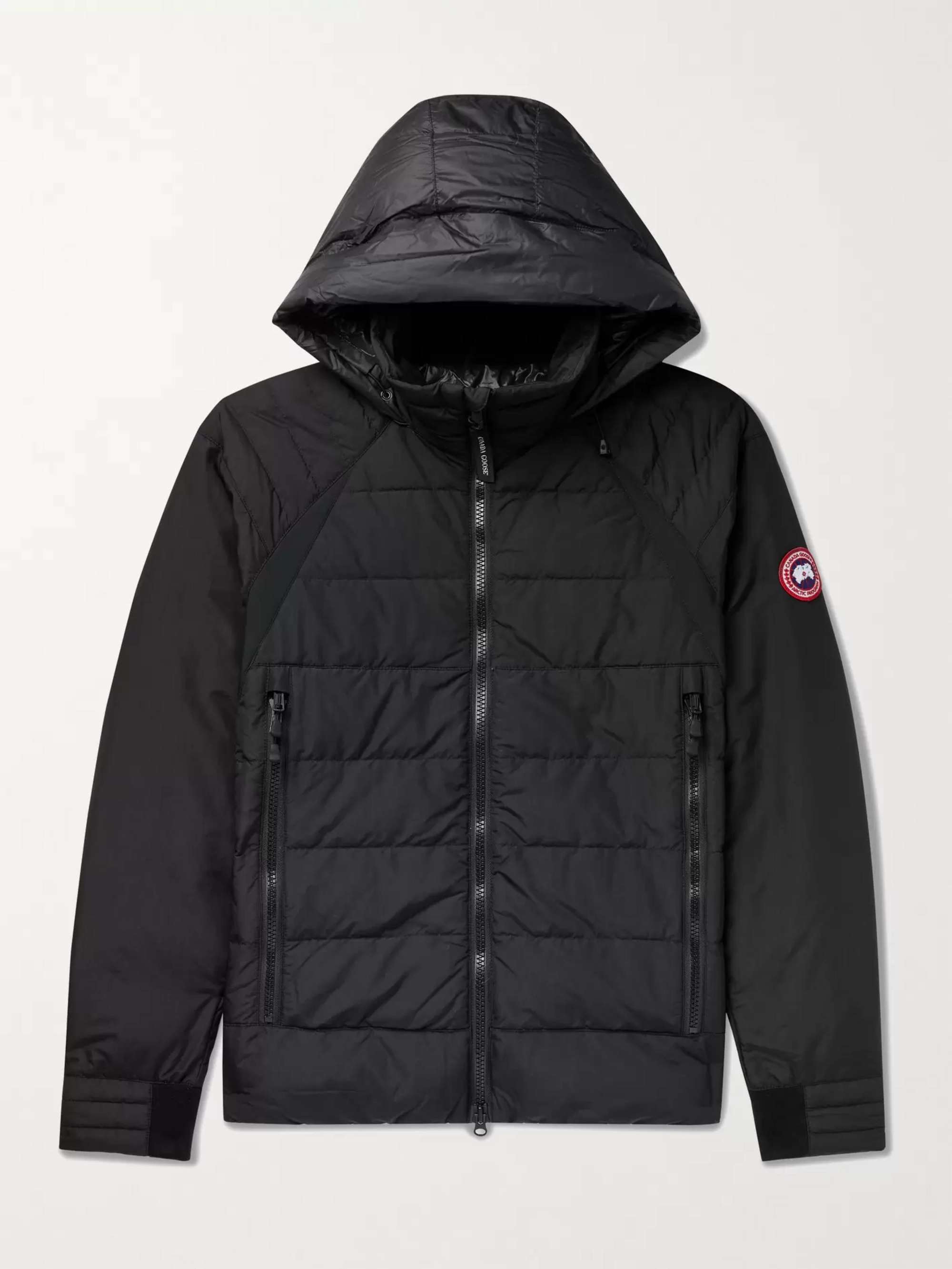 CANADA GOOSE HyBridge Quilted Nylon Hooded Down Jacket