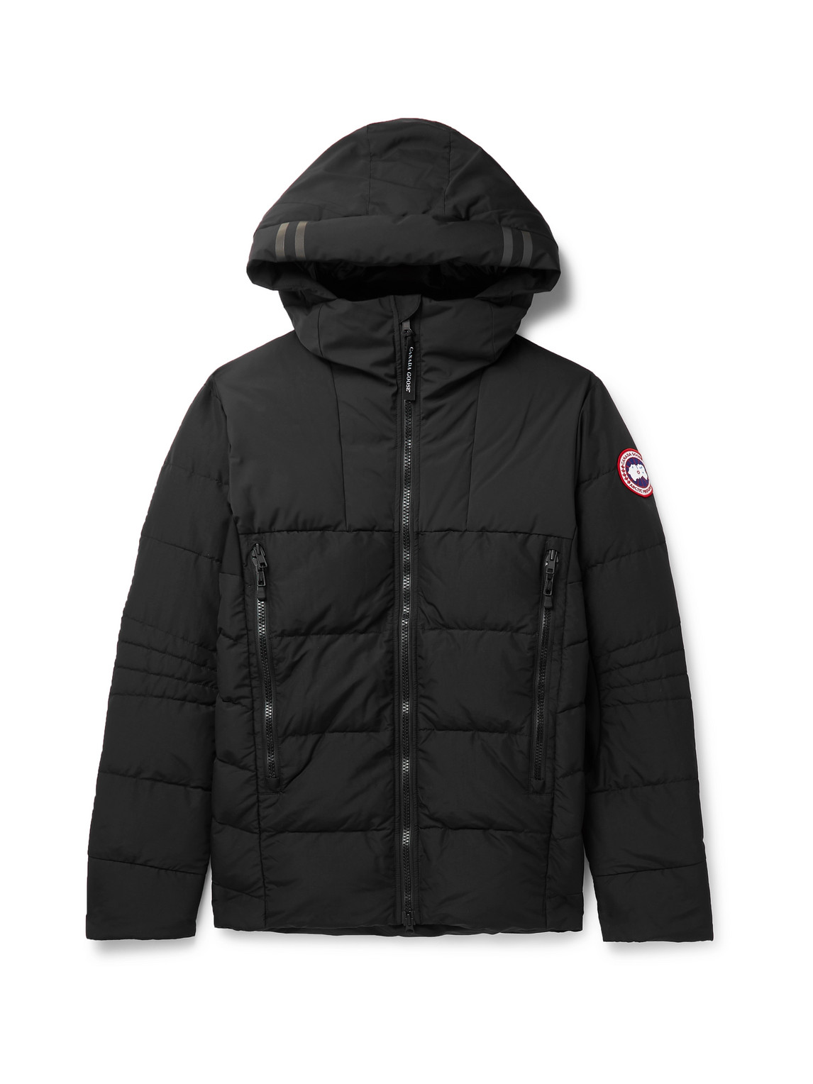 Canada Goose HyBridge Quilted Nylon Hooded Down Jacket