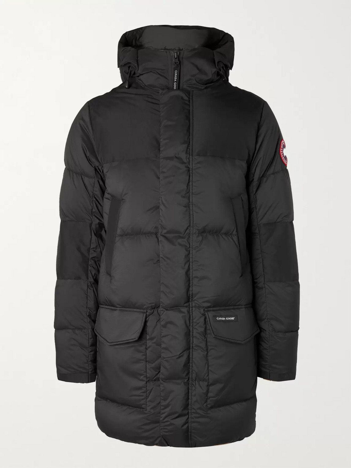 CANADA GOOSE ARMSTRONG QUILTED NYLON-RIPSTOP HOODED DOWN PARKA