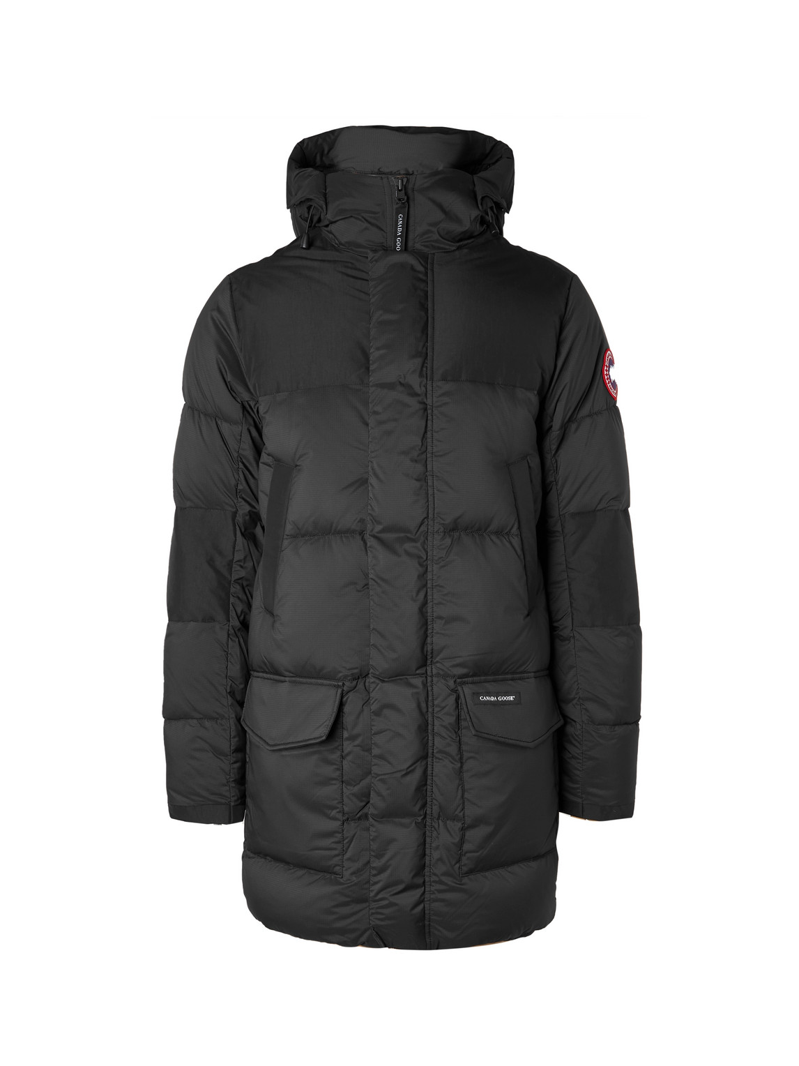 Armstrong Quilted Nylon-Ripstop Hooded Down Parka