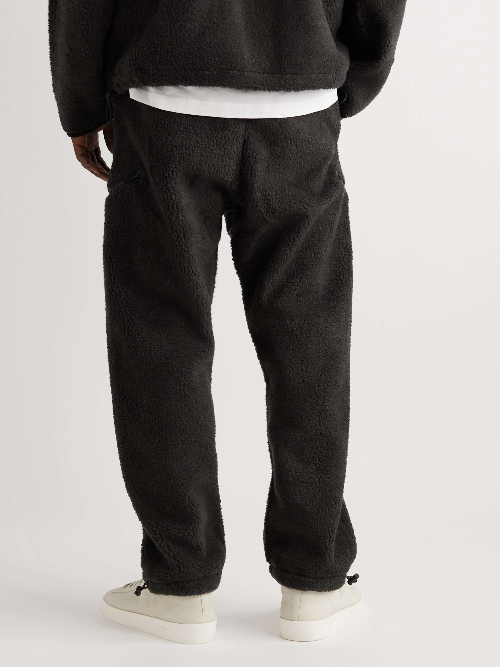FEAR OF GOD ESSENTIALS Slim-Fit Logo-Appliquéd Fleece Sweatpants