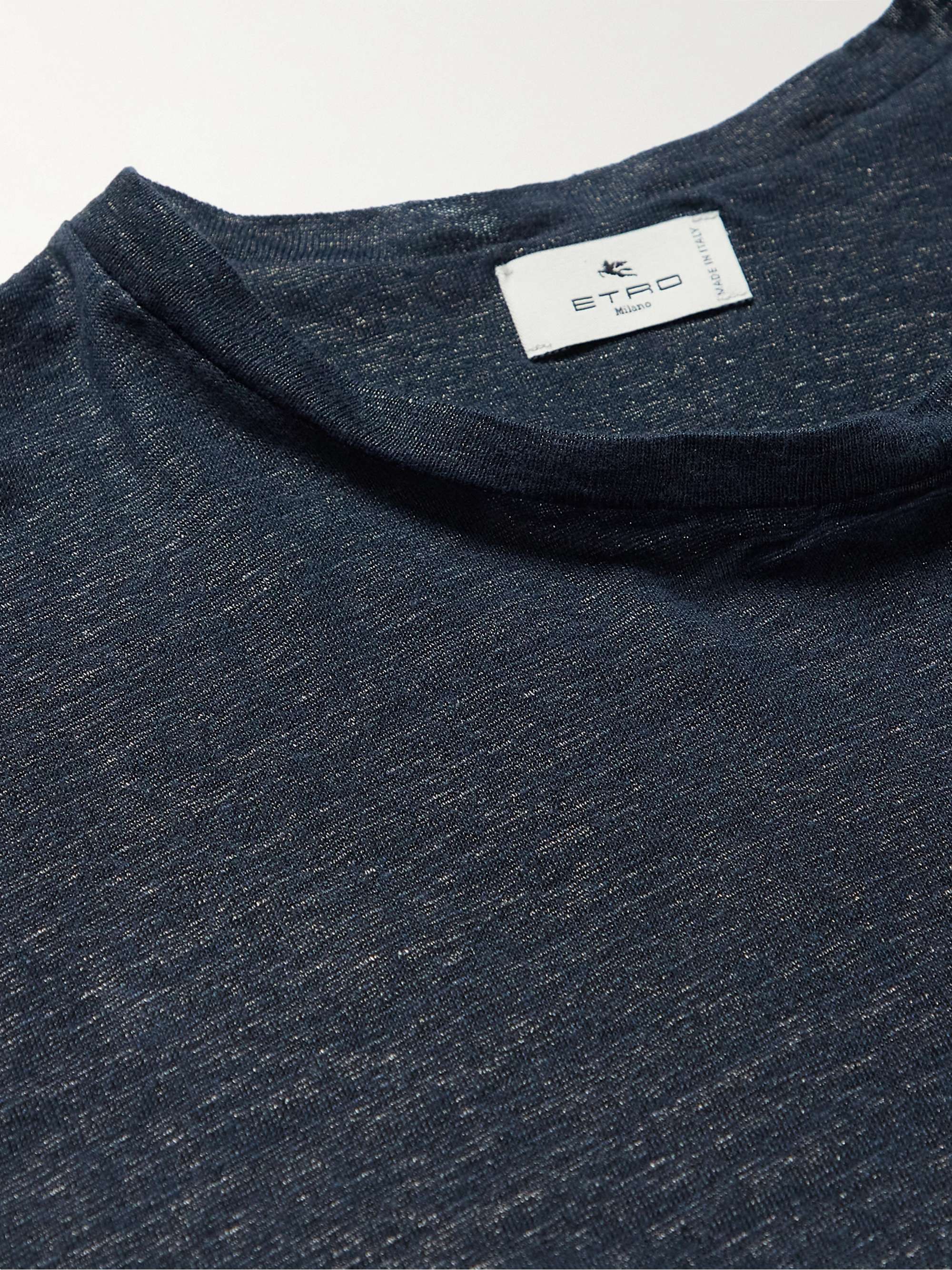 ETRO Linen-Jersey T-Shirt