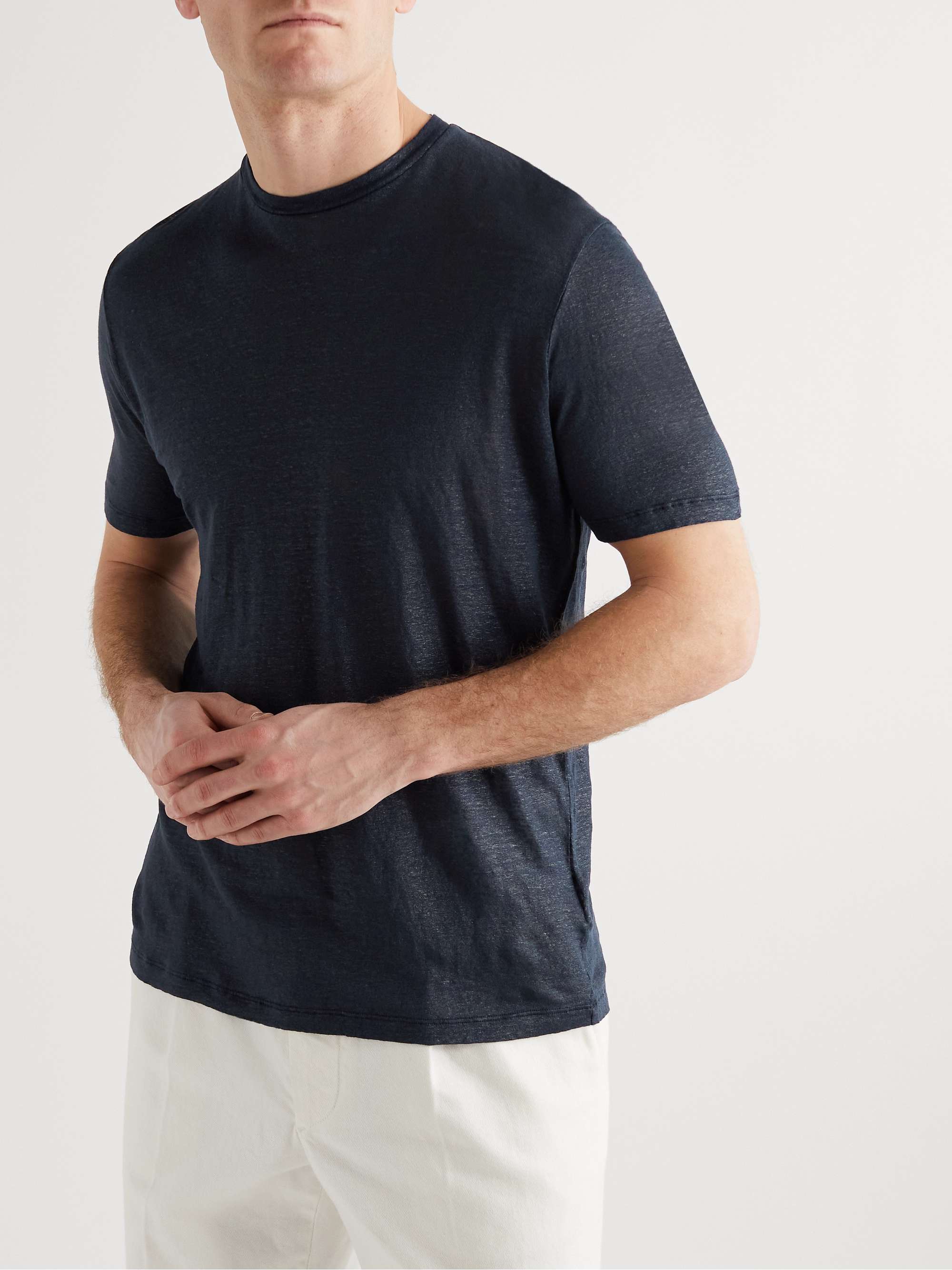 ETRO Linen-Jersey T-Shirt