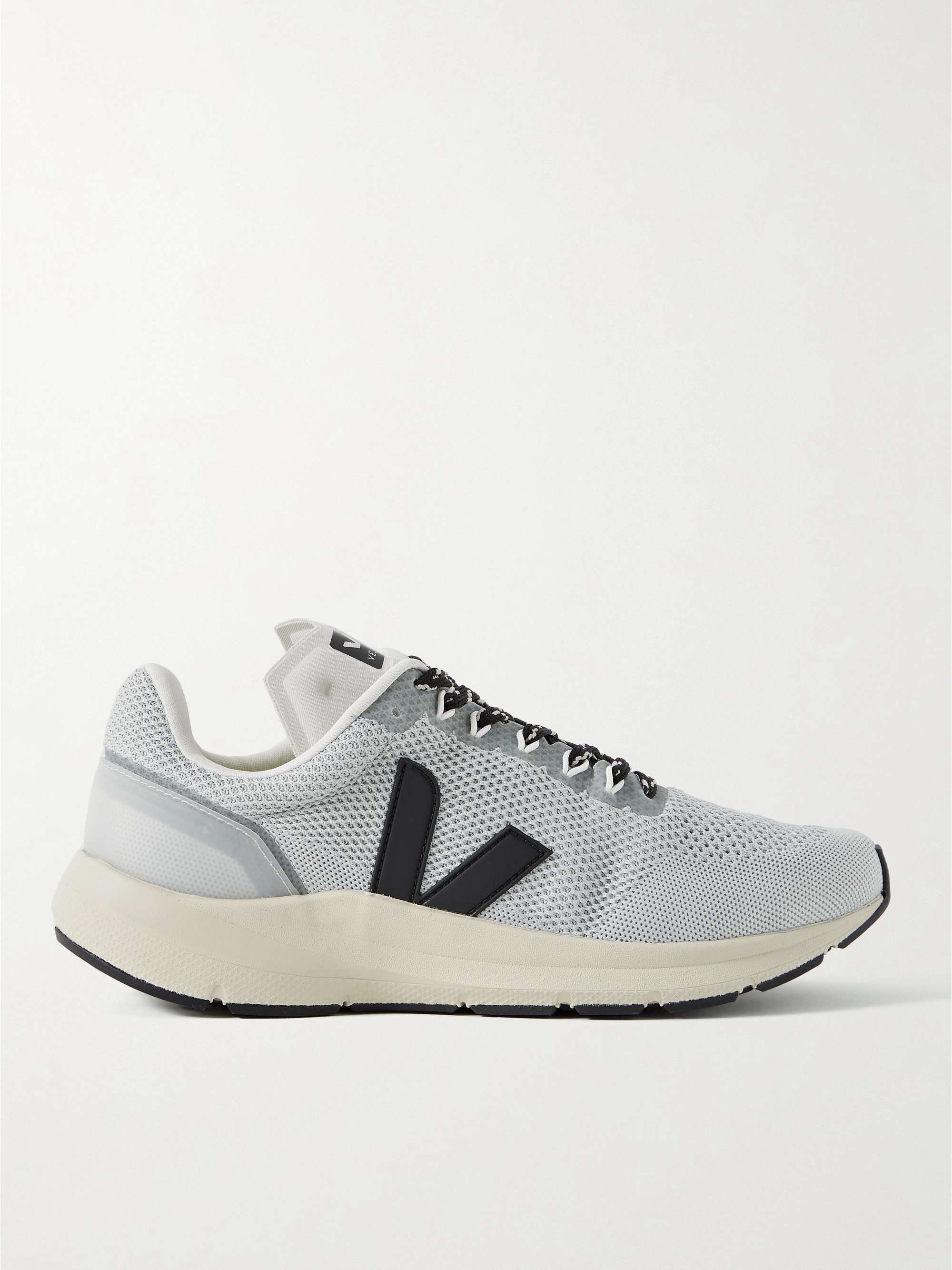 VEJA Marlin Rubber-Trimmed Stretch-Knit Running Sneakers