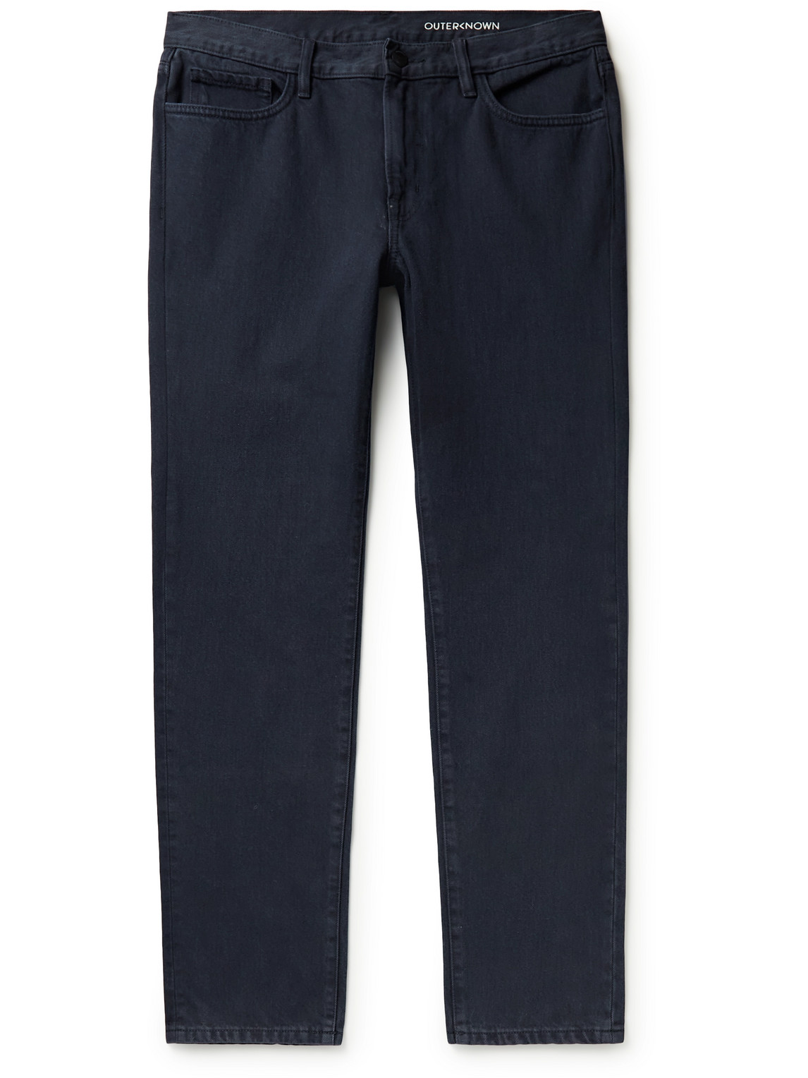 Outerknown Drifter Tapered Organic Jeans In Blue