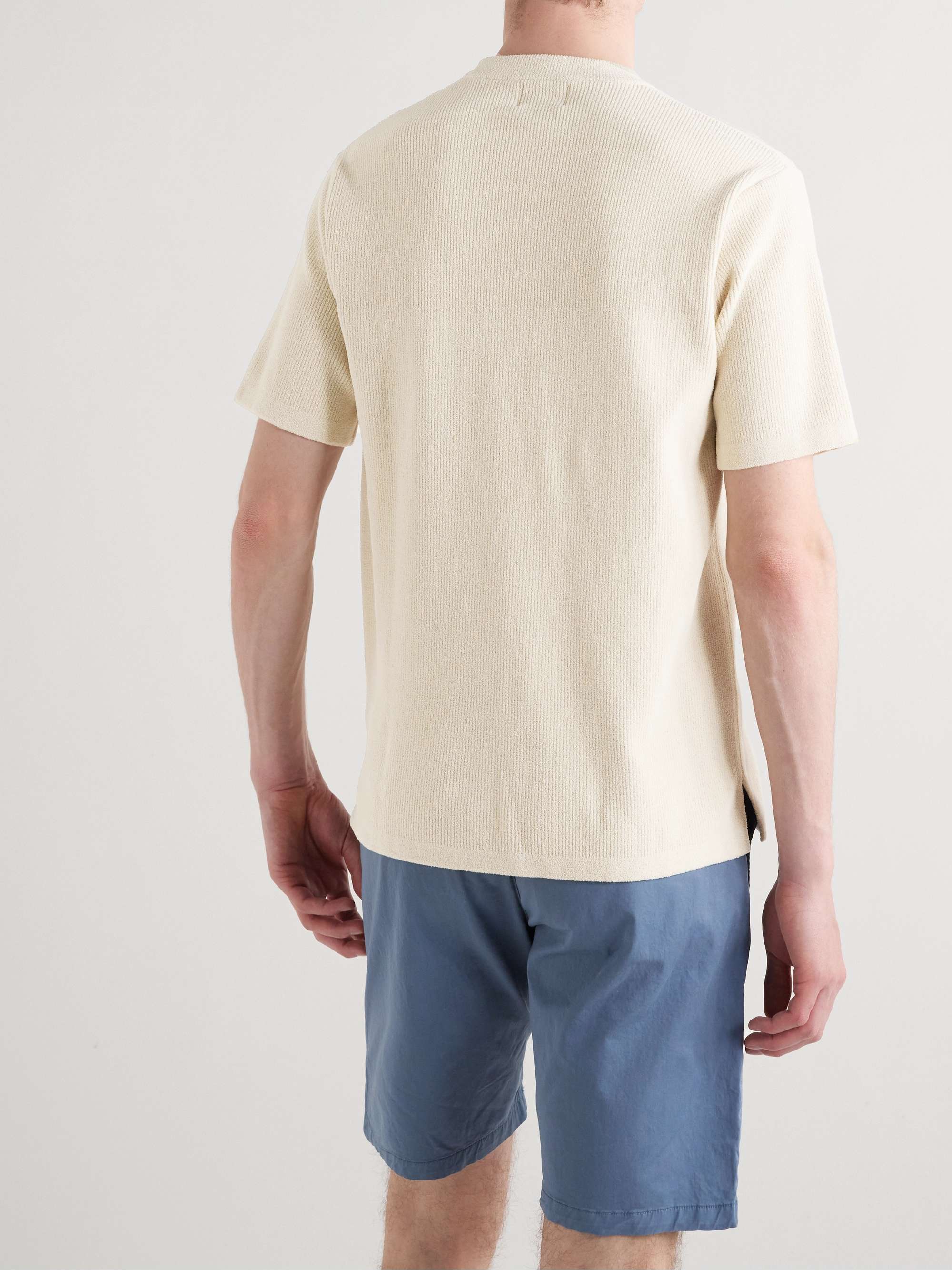 NN07 Alfred Ribbed-Knit T-Shirt
