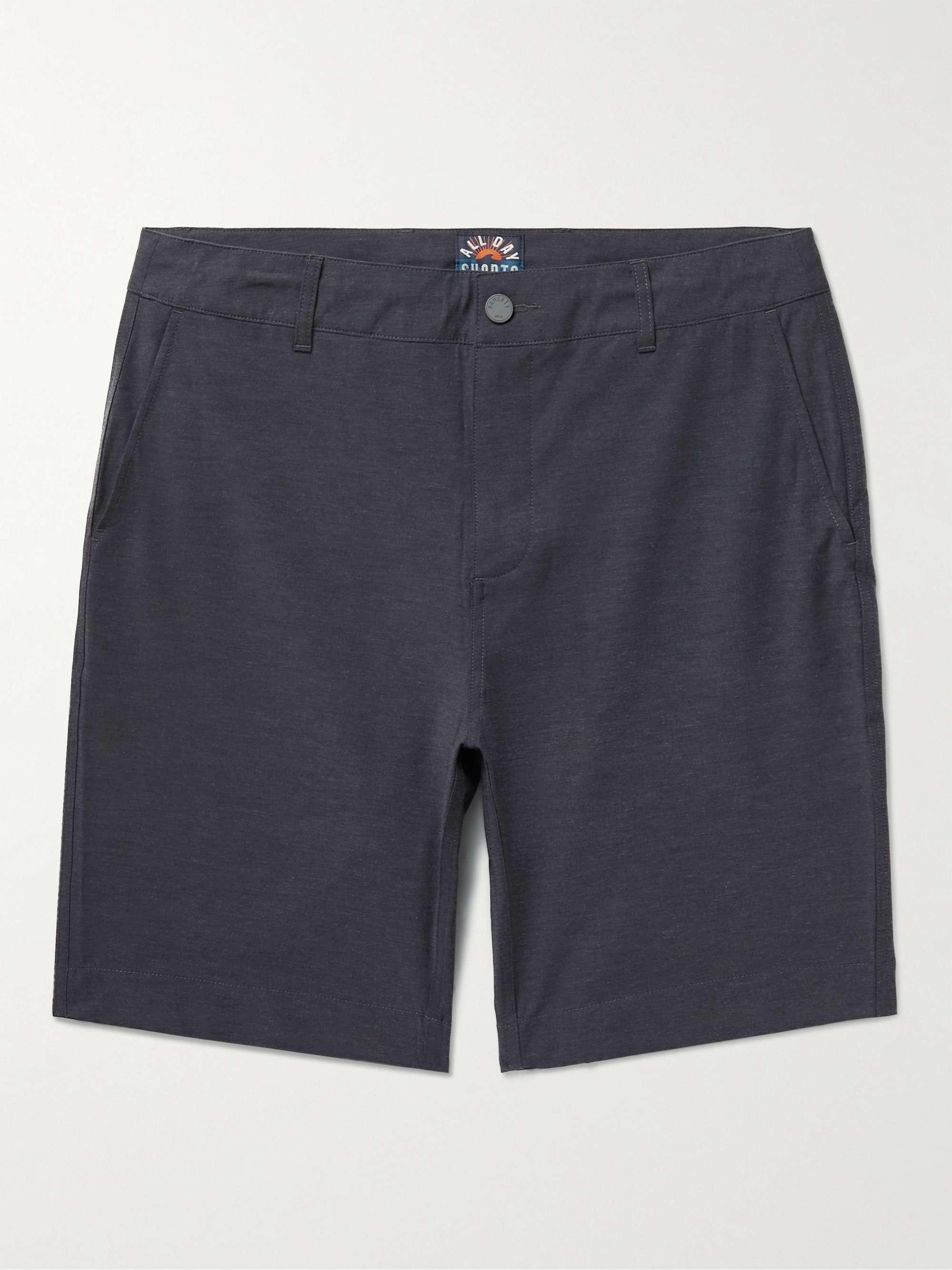 FAHERTY All Day Straight-Leg Stretch-Jersey Shorts