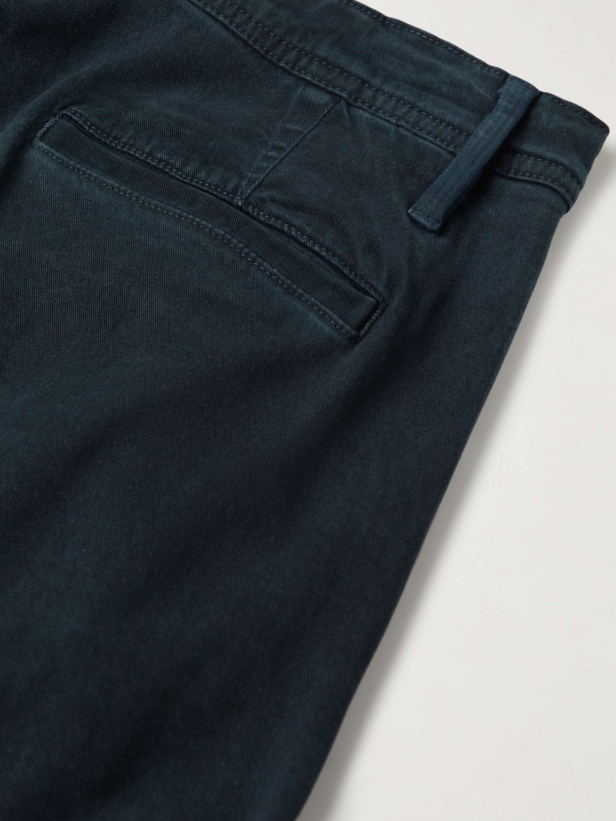 FRAME Tapered Stretch Lyocell and Modal-Blend Trousers