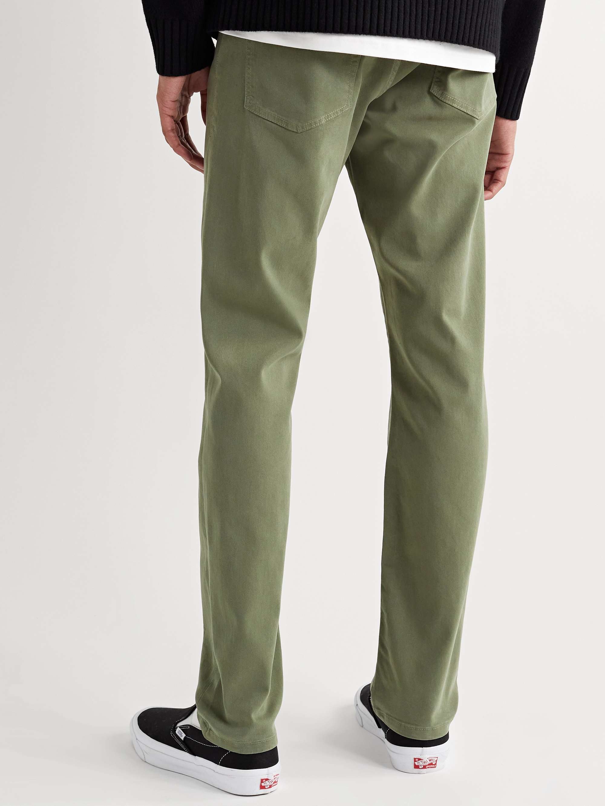 FRAME L'Homme Slim-Fit Stretch Lyocell-Blend Trousers