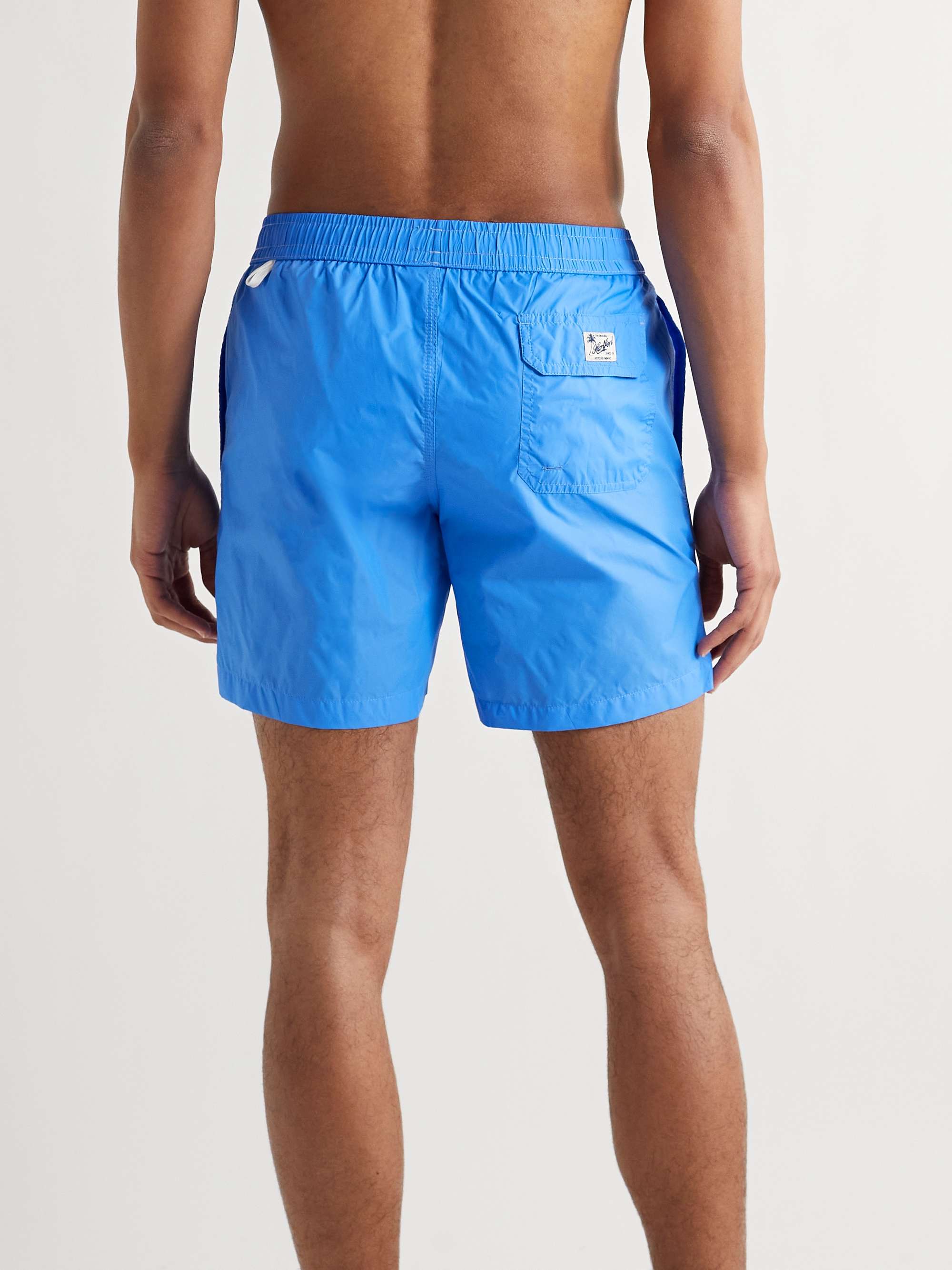 HARTFORD Mid-Length Recycled Swim Shorts