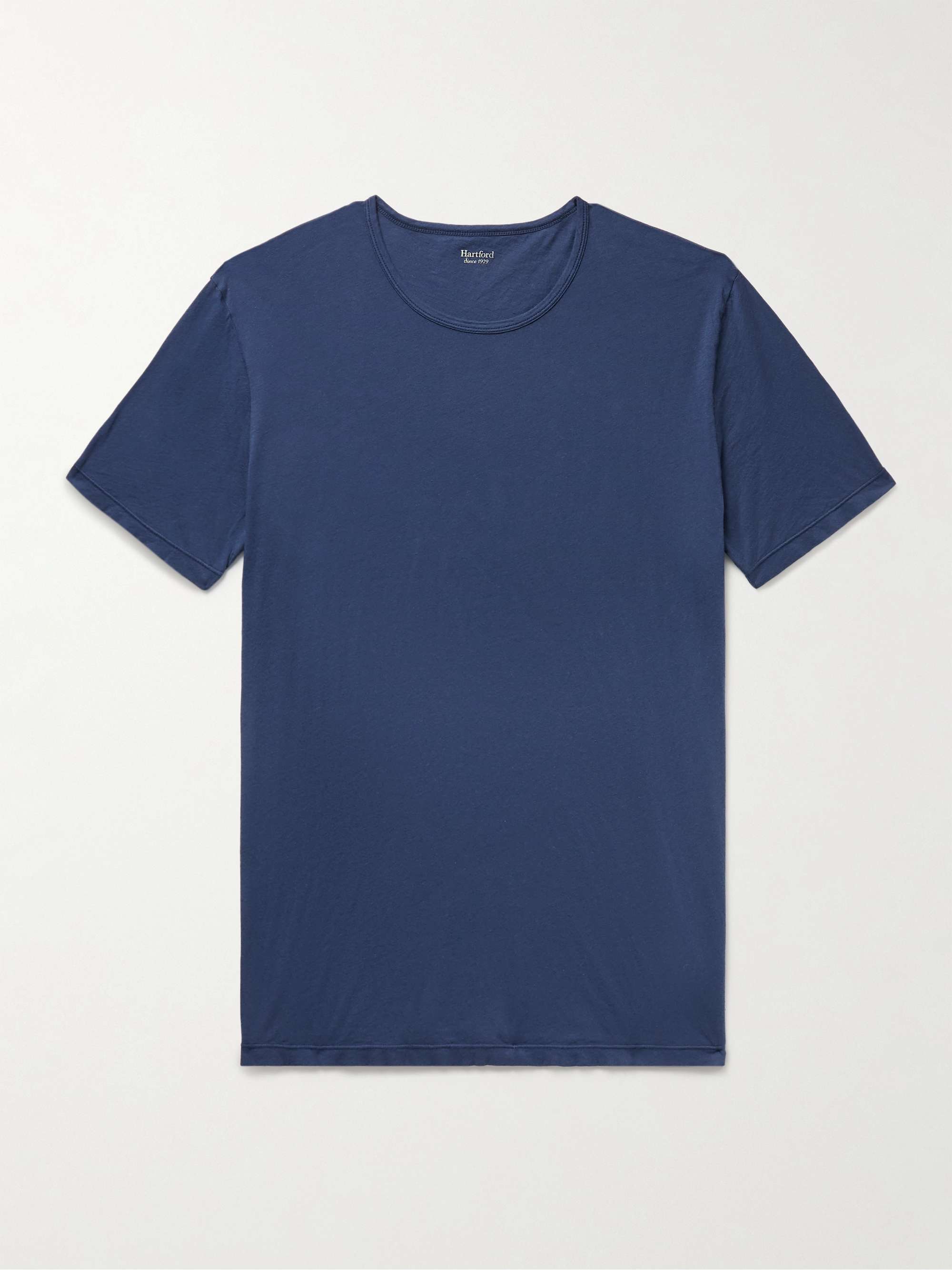 HARTFORD Slim-Fit Cotton-Jersey T-Shirt
