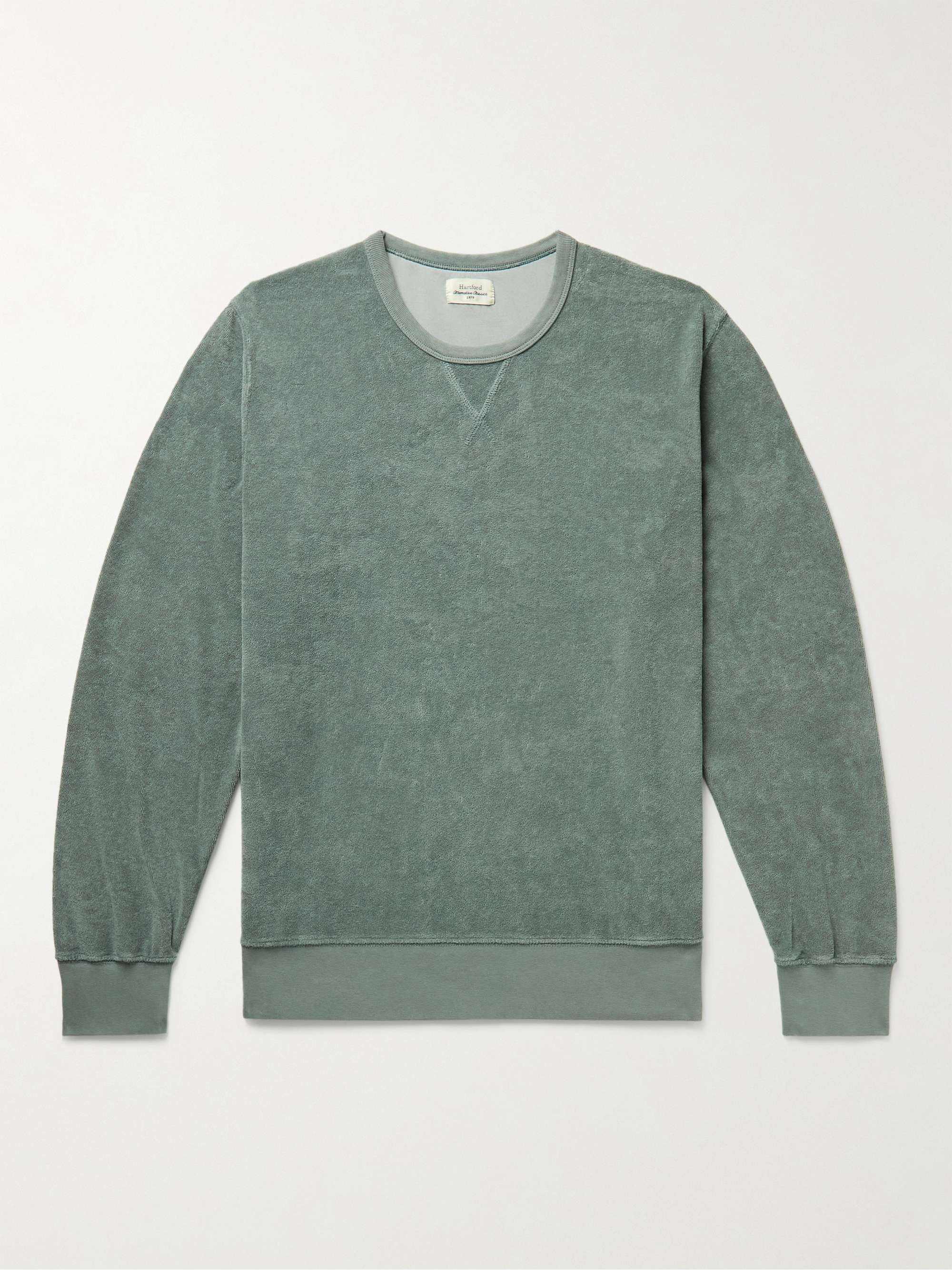 HARTFORD Cotton-Blend Terry Sweatshirt