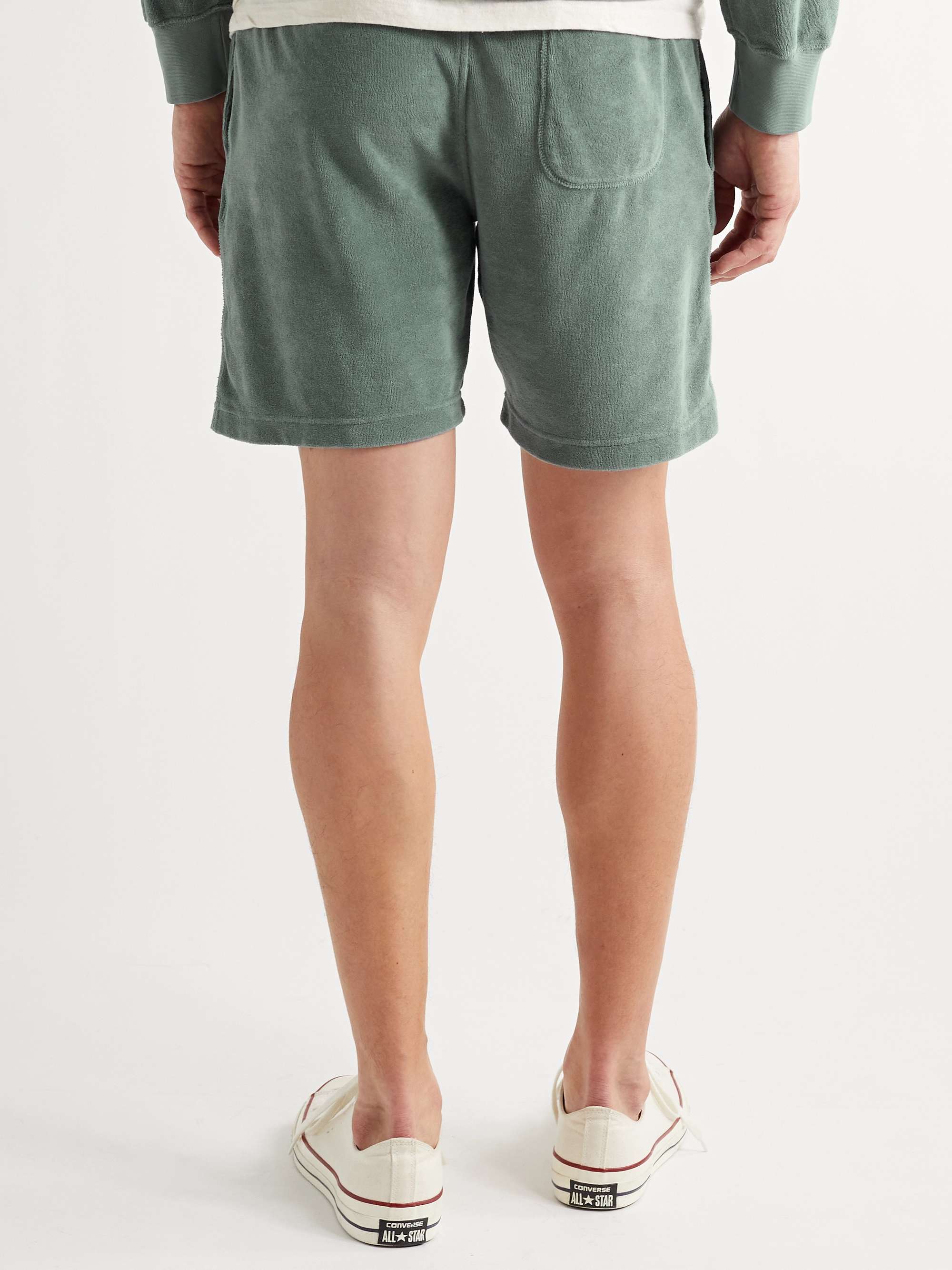HARTFORD Cotton-Blend Terry Shorts