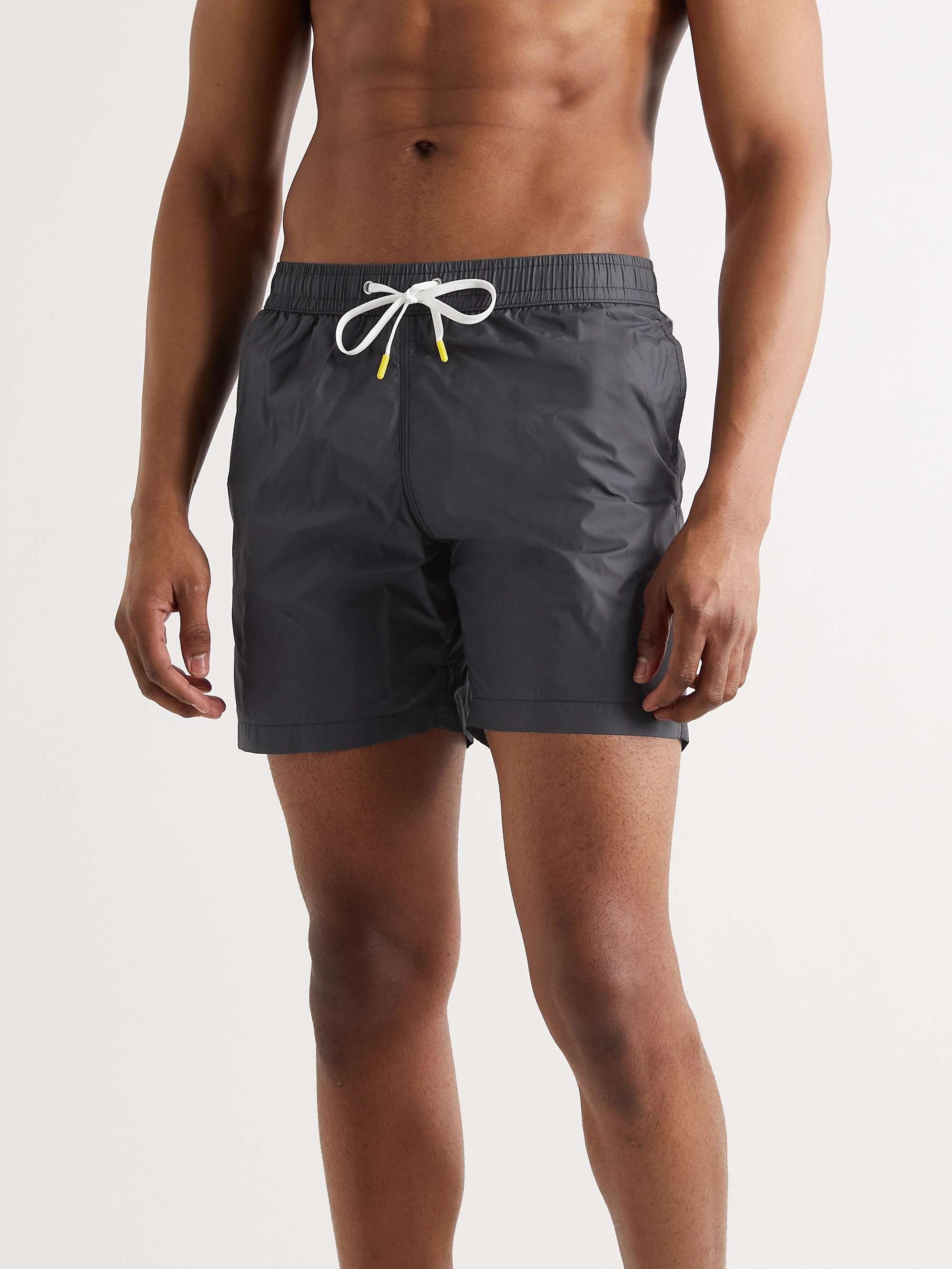 HARTFORD Mid-Length Recycled Swim Shorts