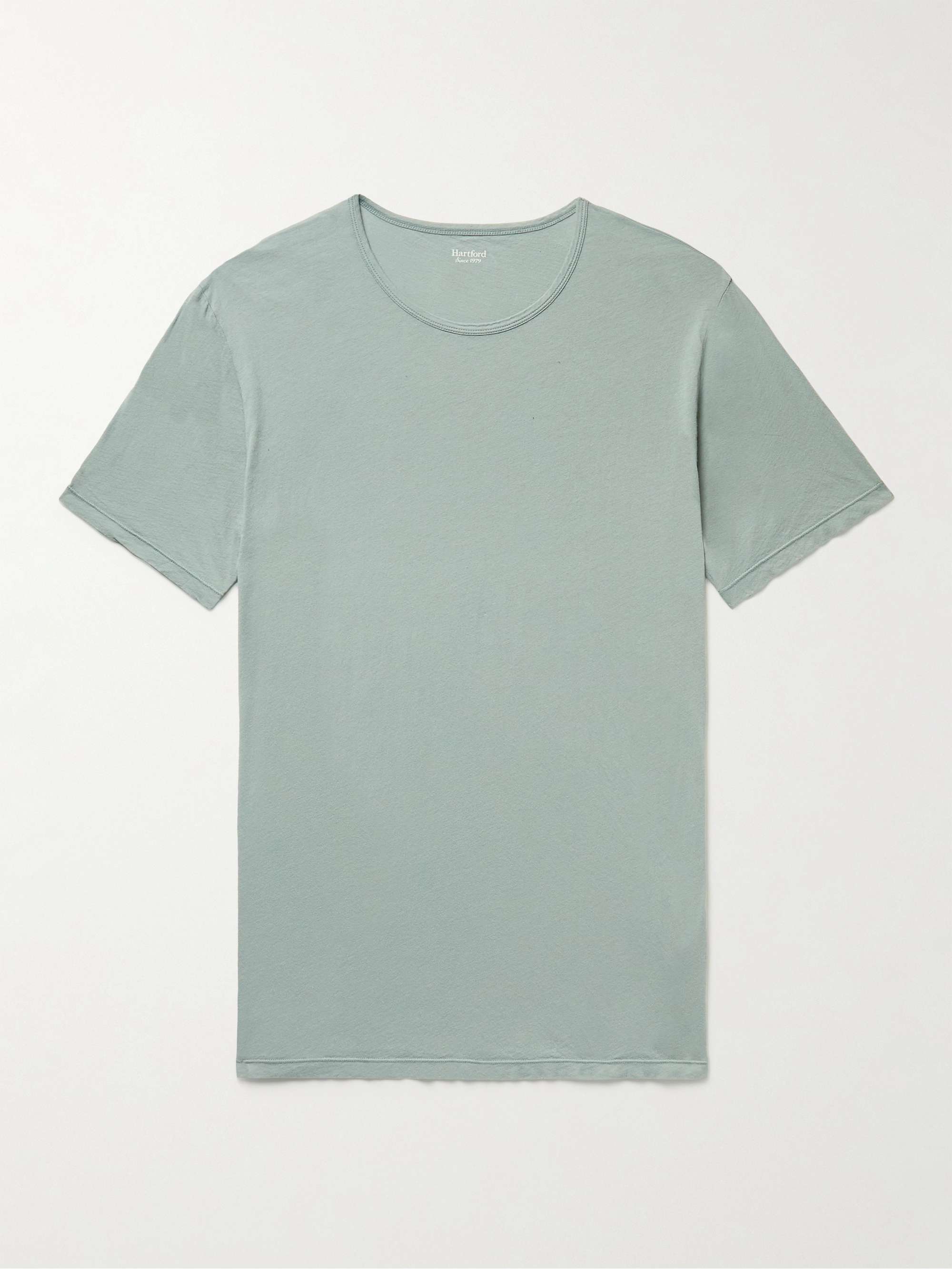 HARTFORD Slim-Fit Cotton-Jersey T-Shirt