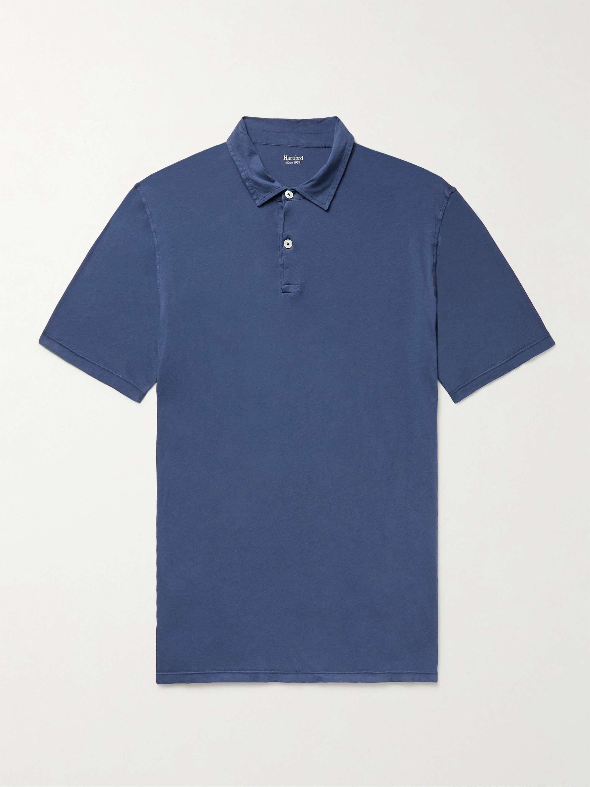 HARTFORD Cotton-Jersey Polo Shirt