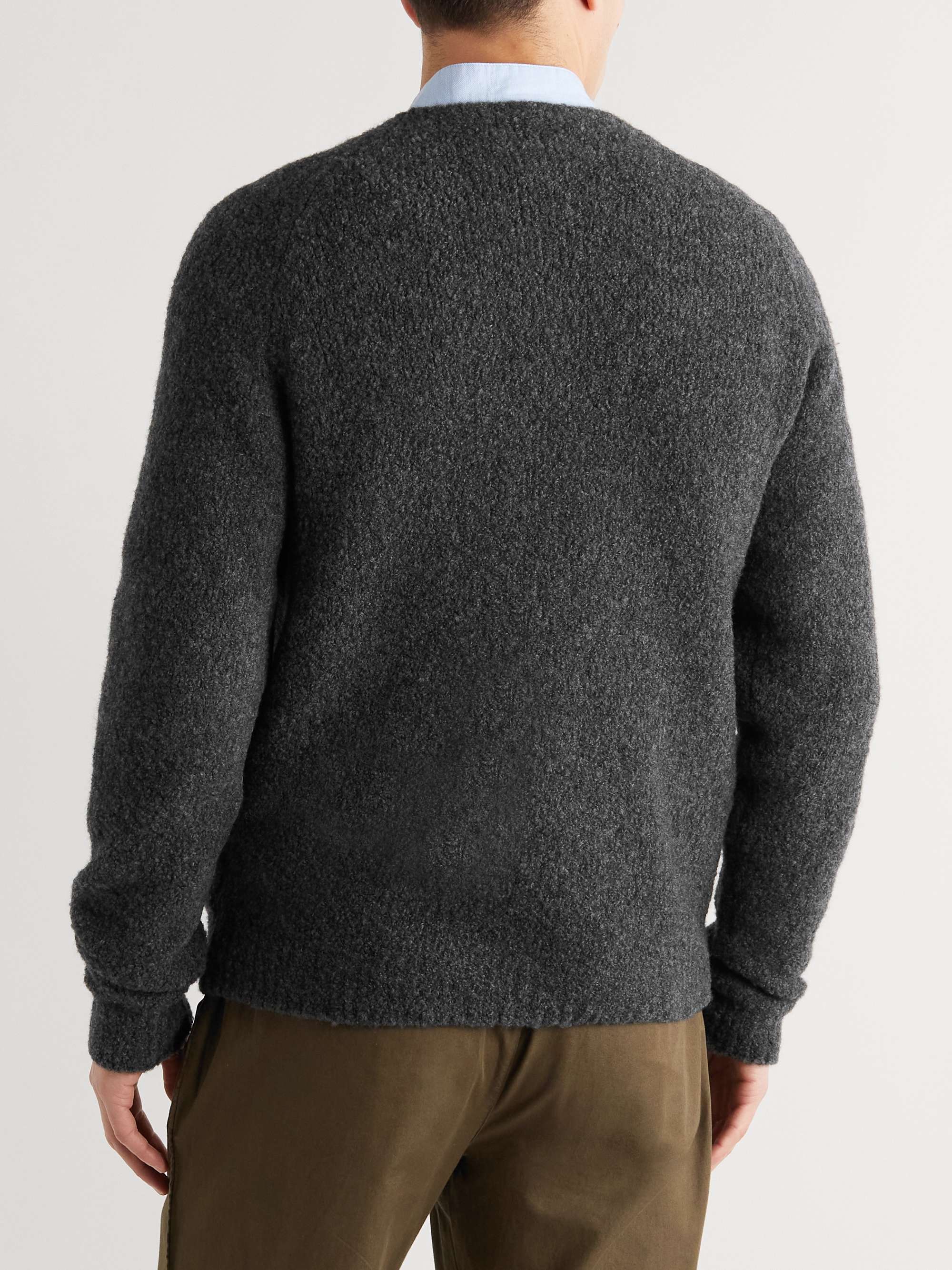 BARENA Wool-Blend Bouclé-Knit Sweater