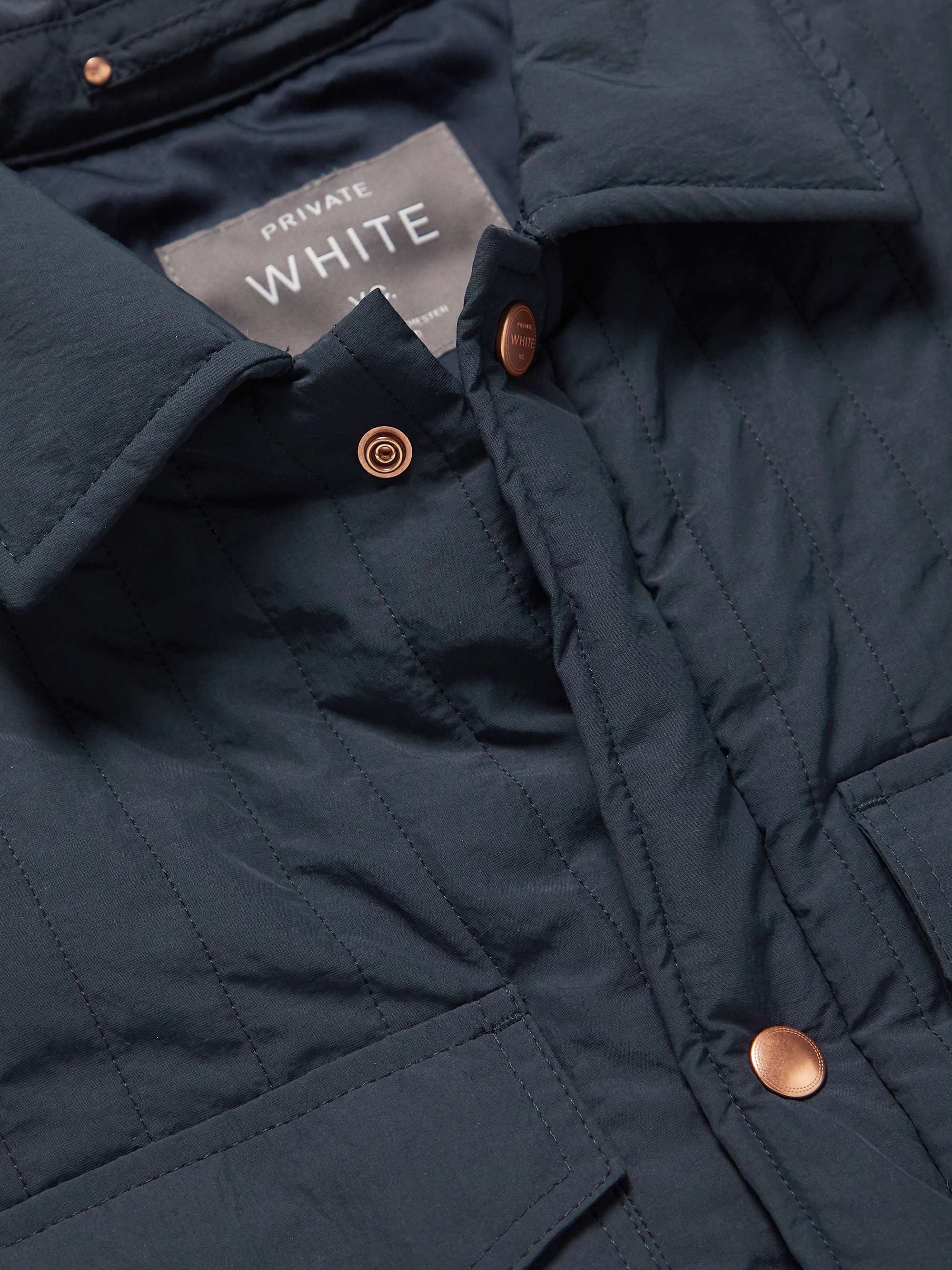 PRIVATE WHITE V.C. Quilted Shell Jacket