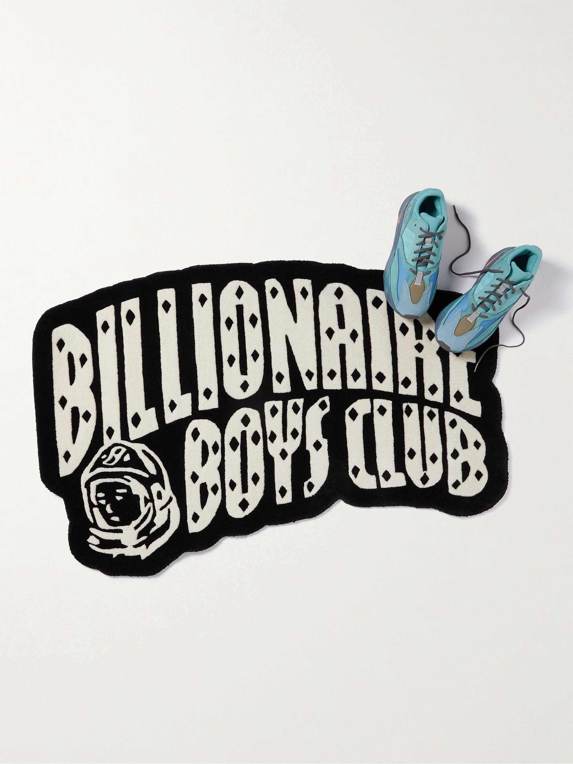 BILLIONAIRE BOYS CLUB Logo-Jacquard Wool Rug