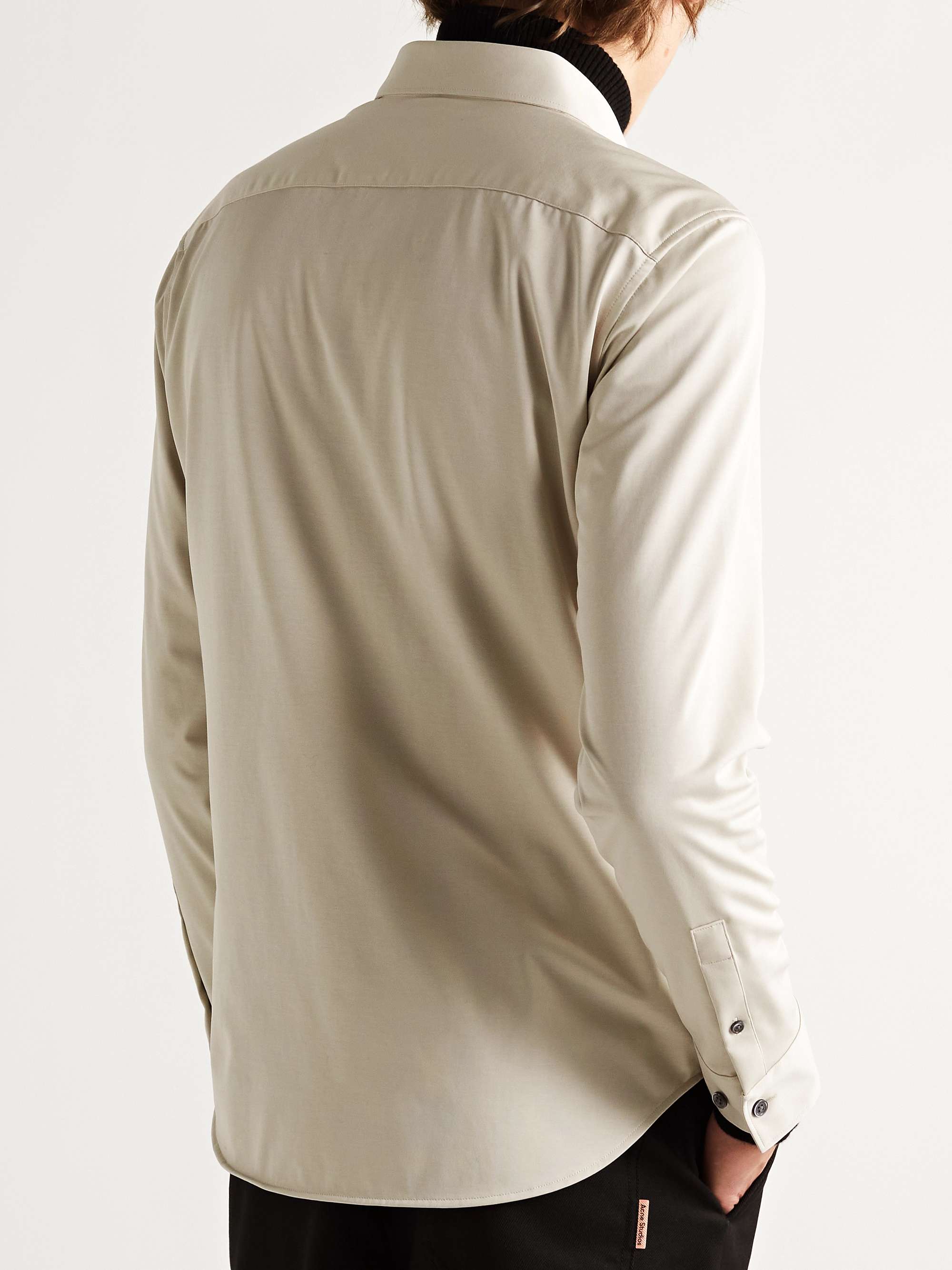 THEORY Sylvain Cotton-Blend Shirt