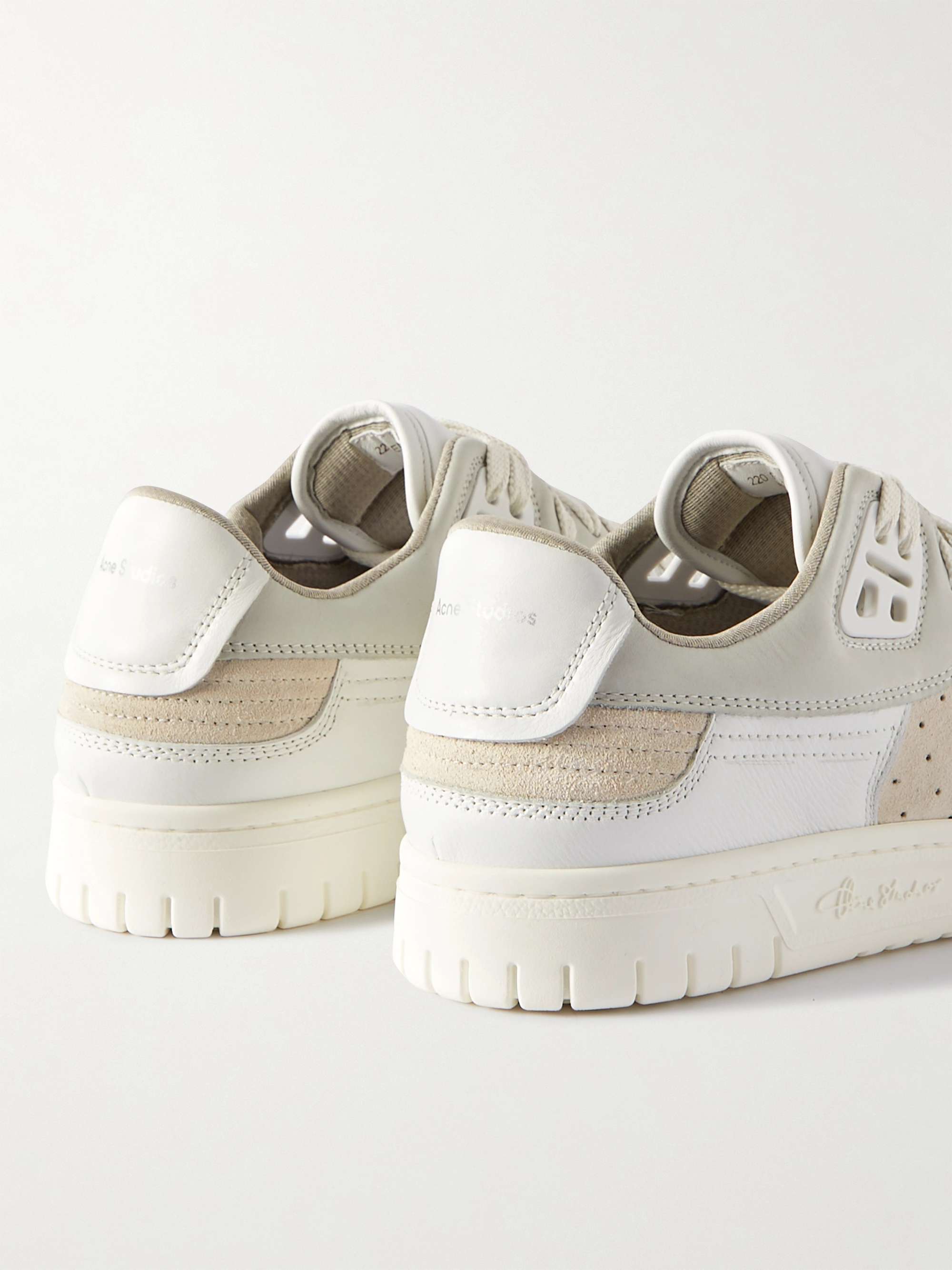 ACNE STUDIOS Leather and Suede Sneakers
