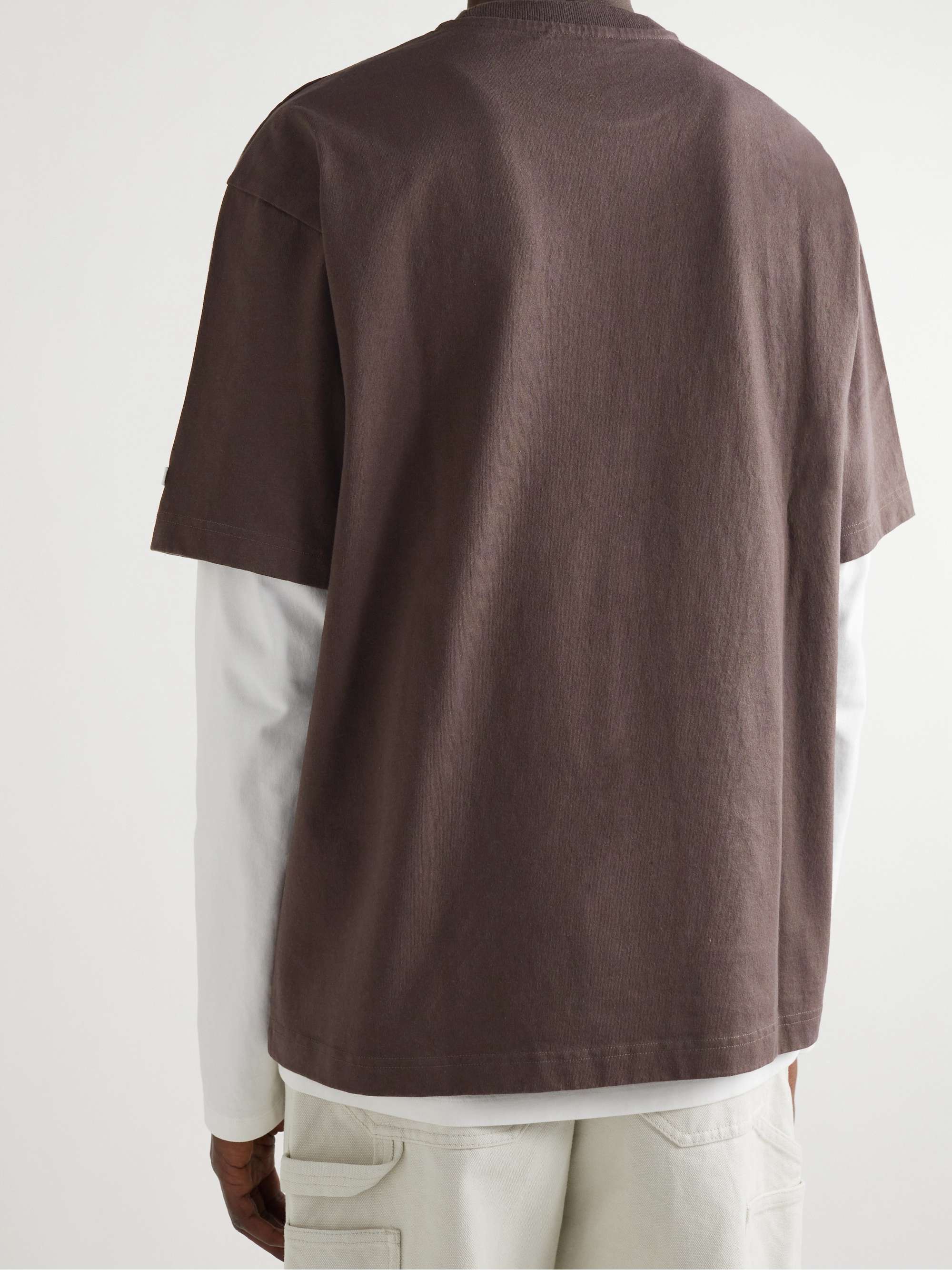 ACNE STUDIOS Printed Cotton-Jersey T-Shirt