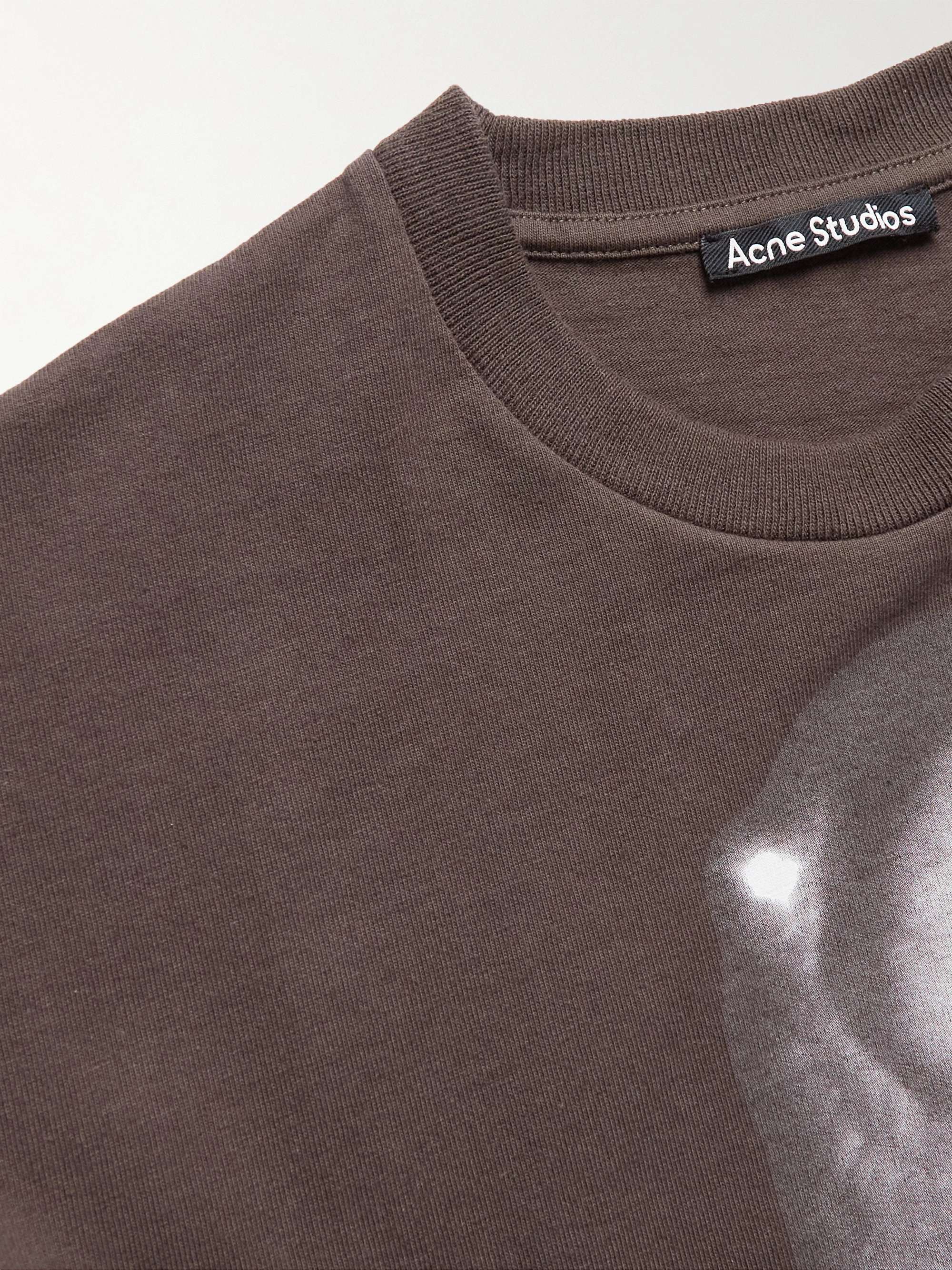 ACNE STUDIOS Printed Cotton-Jersey T-Shirt