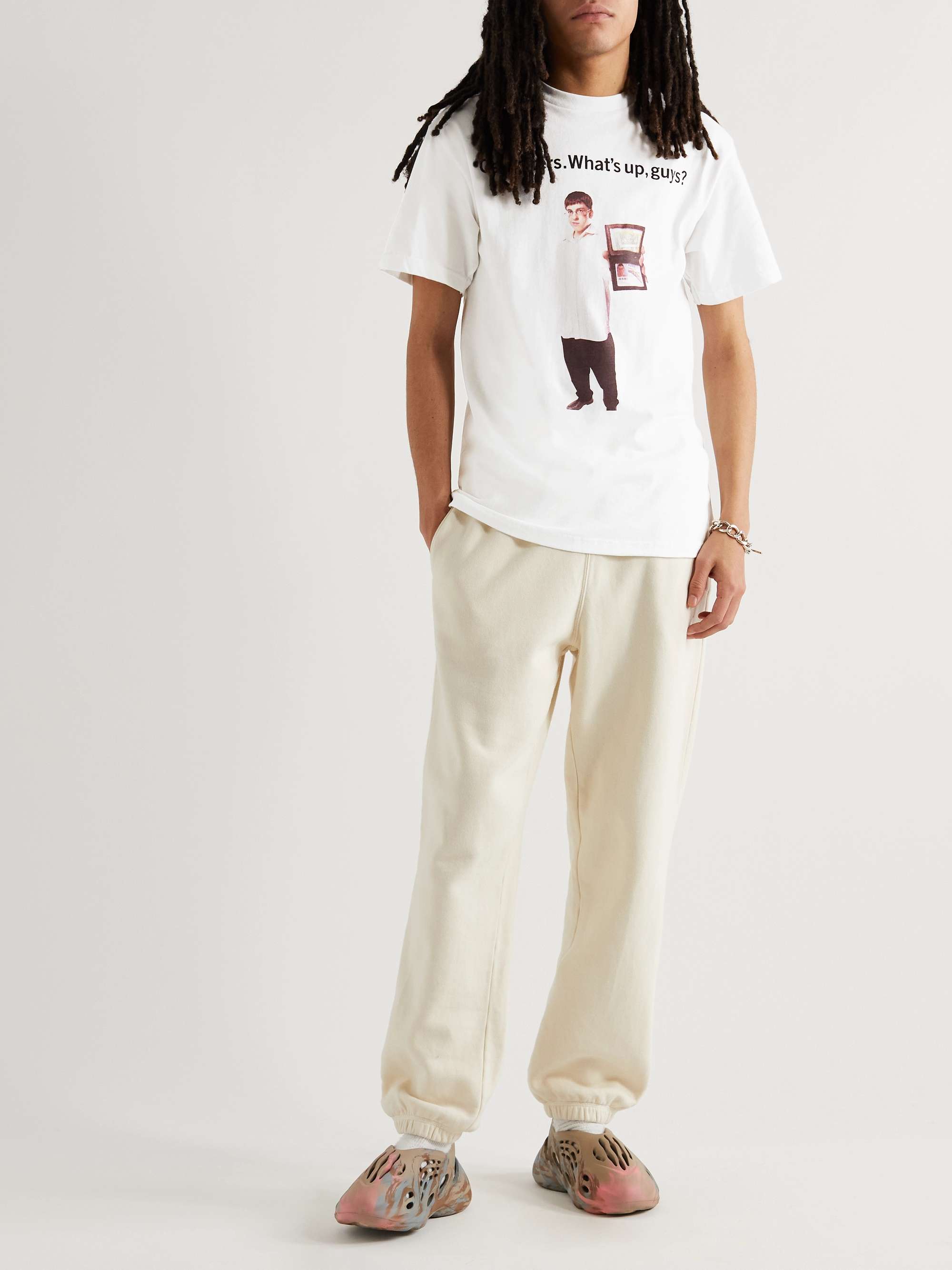 Camel Tuck 02 Tapered Pleated Cotton-Corduroy Trousers | WTAPS 