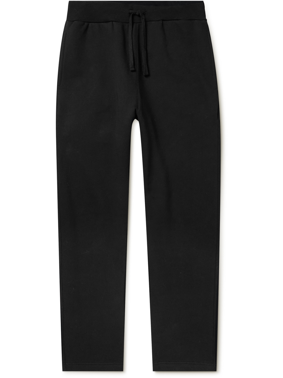 Tapered Cotton-Blend Jersey Sweatpants