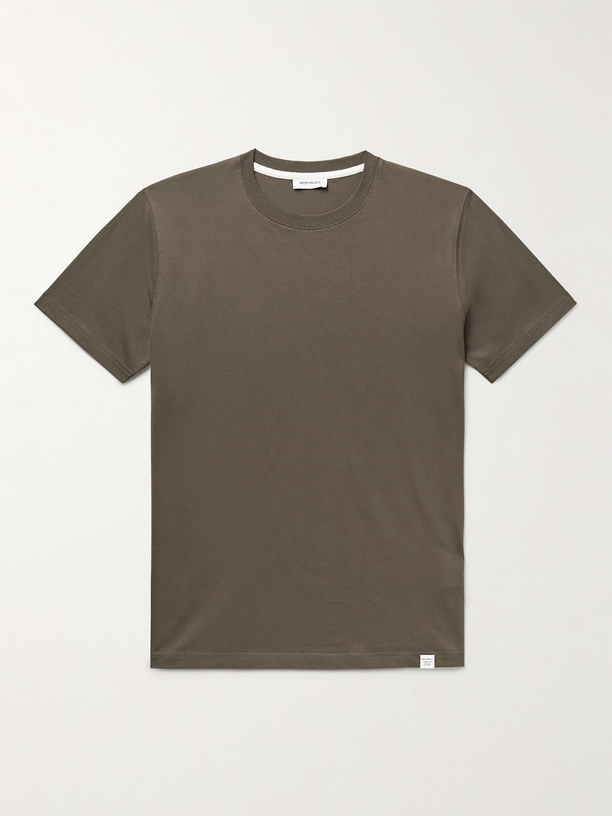 NORSE PROJECTS Niels Logo-Print Organic Cotton-Jersey T-Shirt