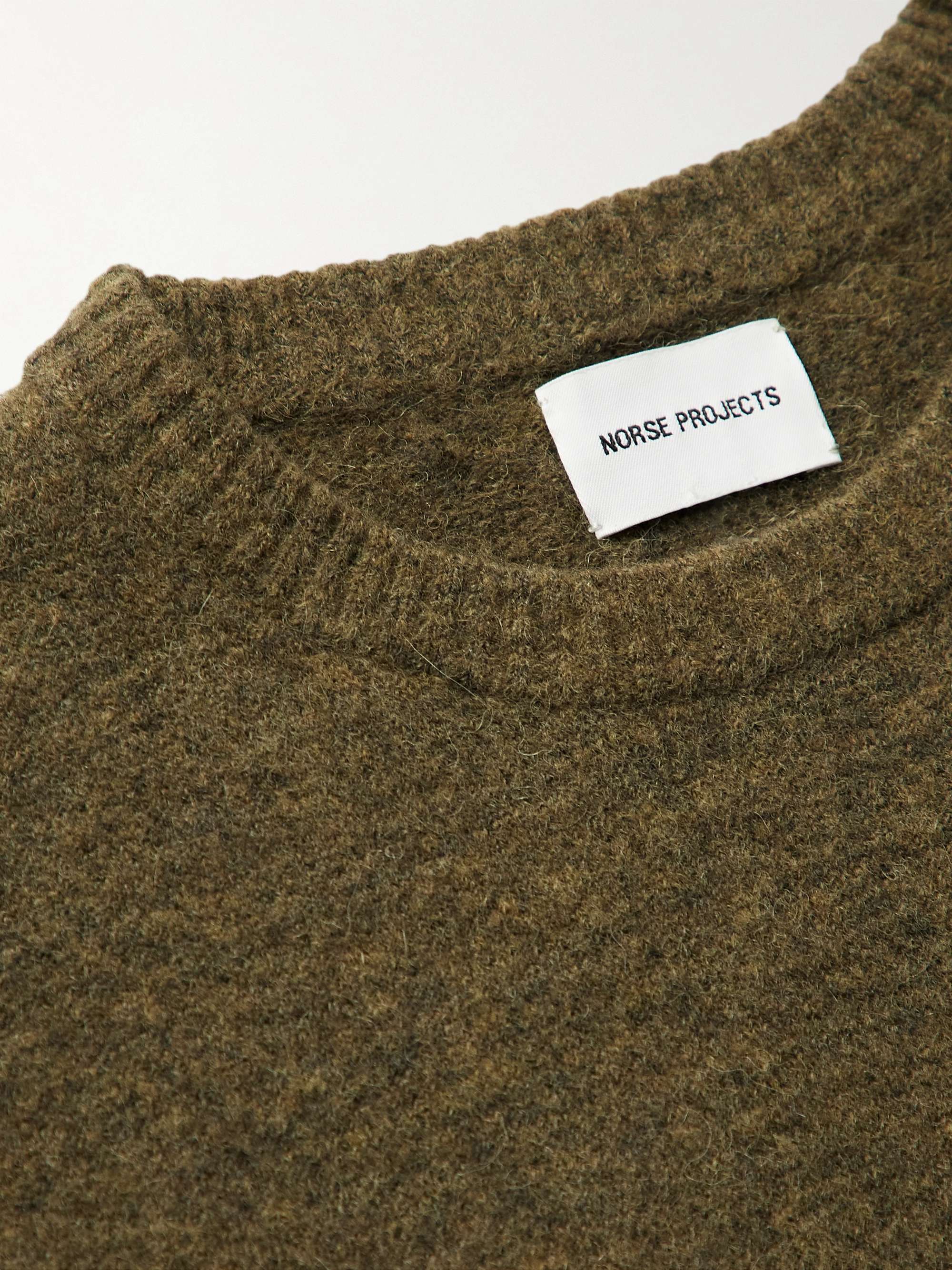 NORSE PROJECTS Sigfred Brushed Knitted Sweater