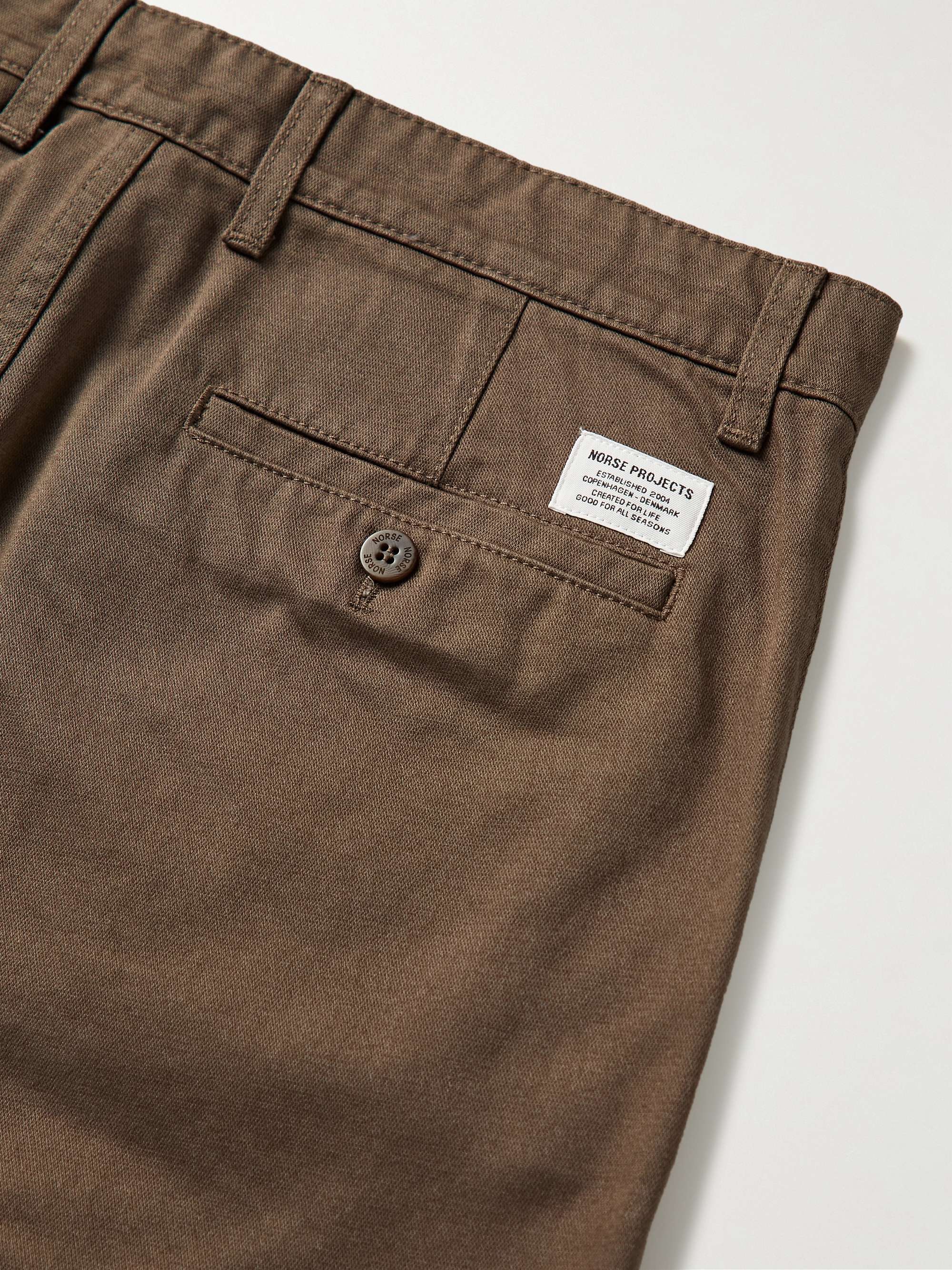 NORSE PROJECTS Aros Heavy Tapered Cotton-Twill Chinos