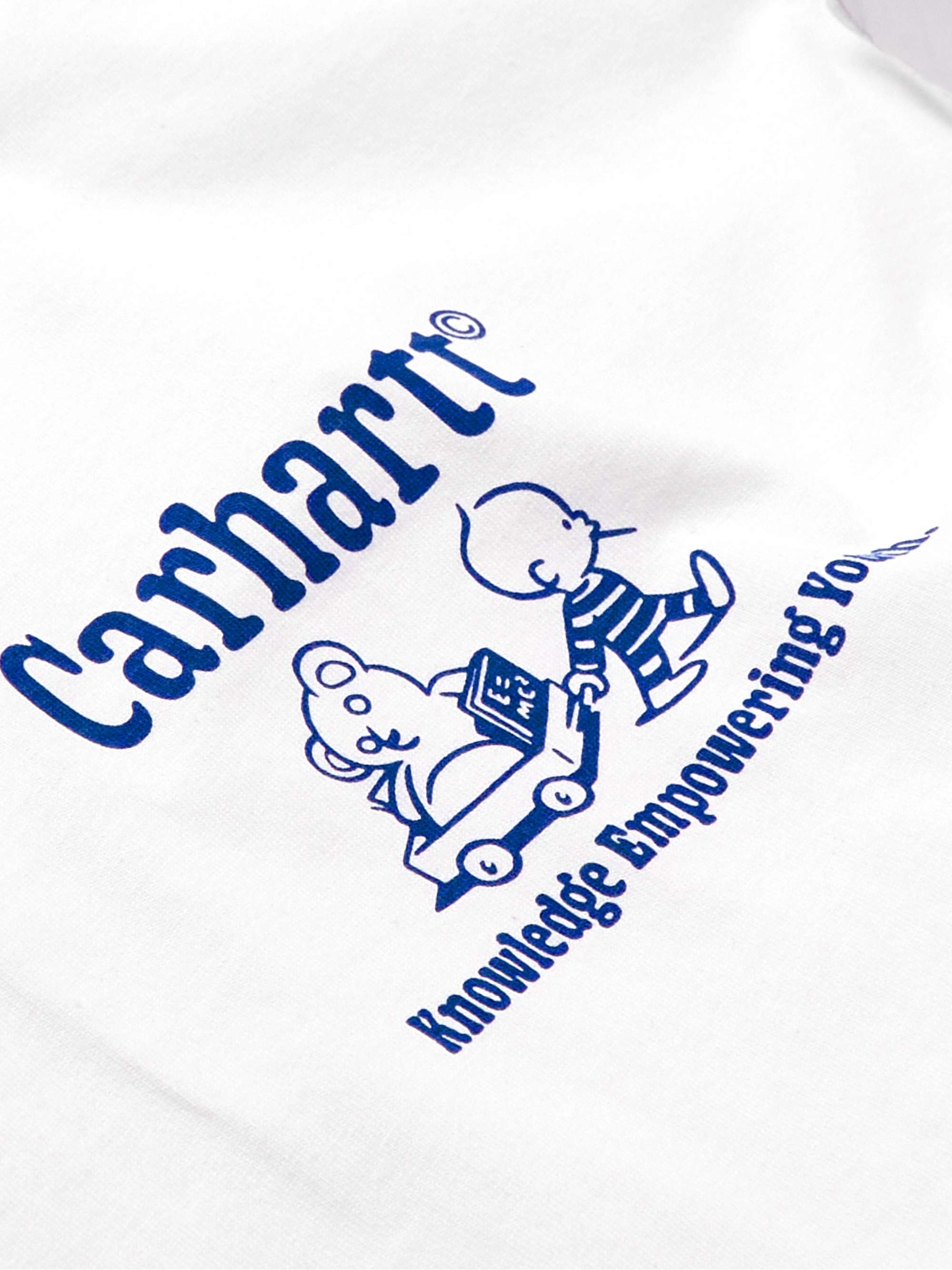 White Schools Out Printed Cotton-Jersey T-Shirt | CARHARTT WIP 