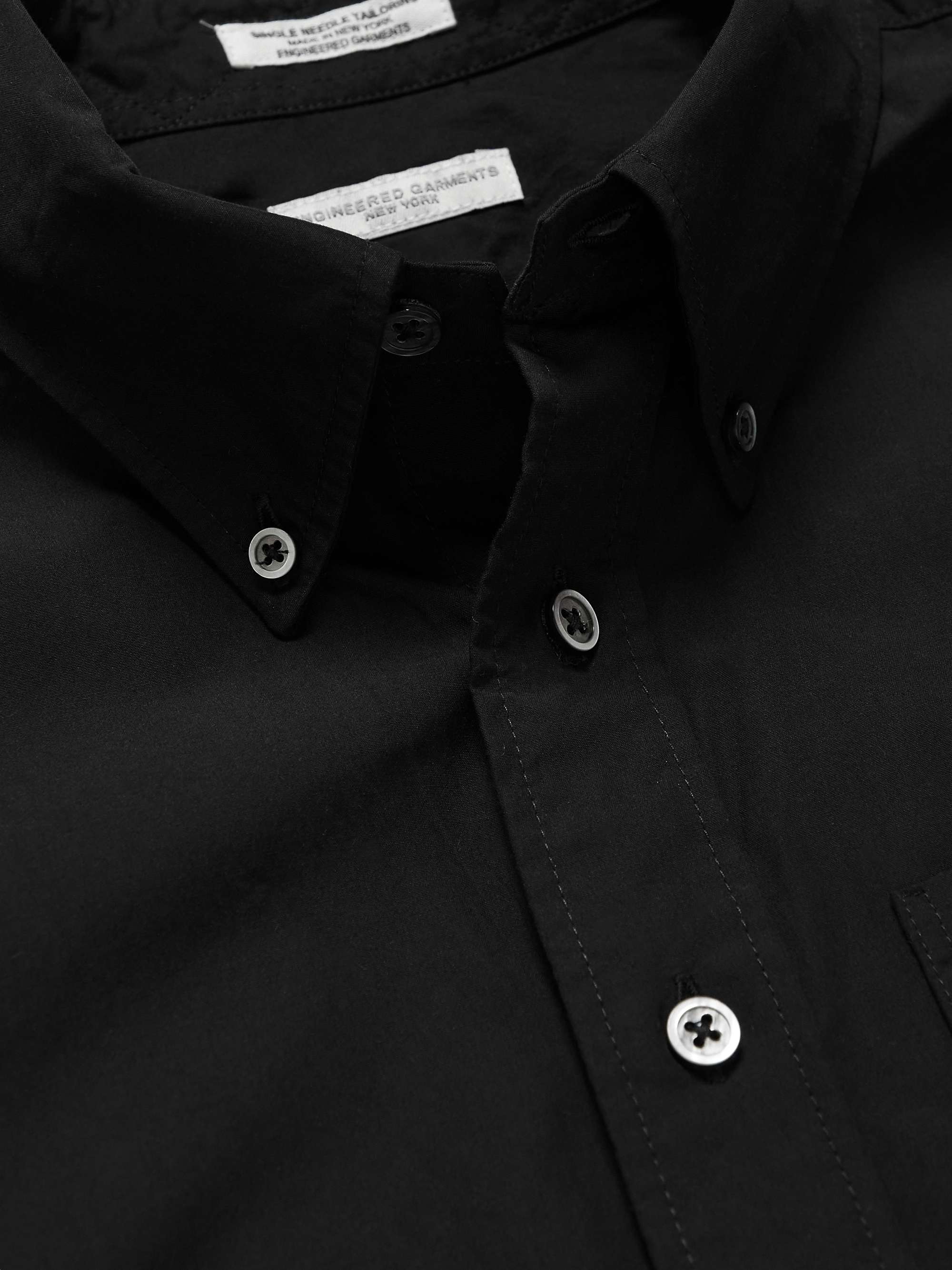 ENGINEERED GARMENTS Oversized Button-Down Collar Cotton-Poplin Shirt