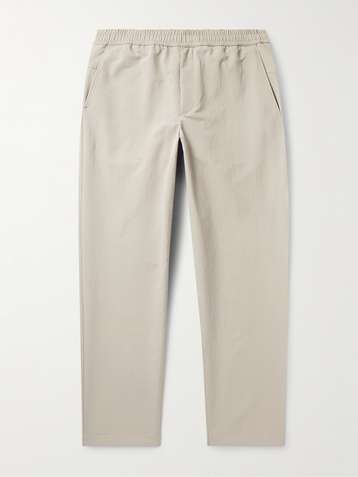 THEORY Baxter Straight-Leg Recycled Shell Trousers