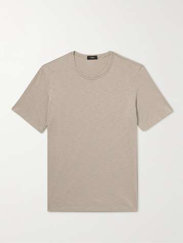 THEORY Essential Cotton-Jersey T-Shirt