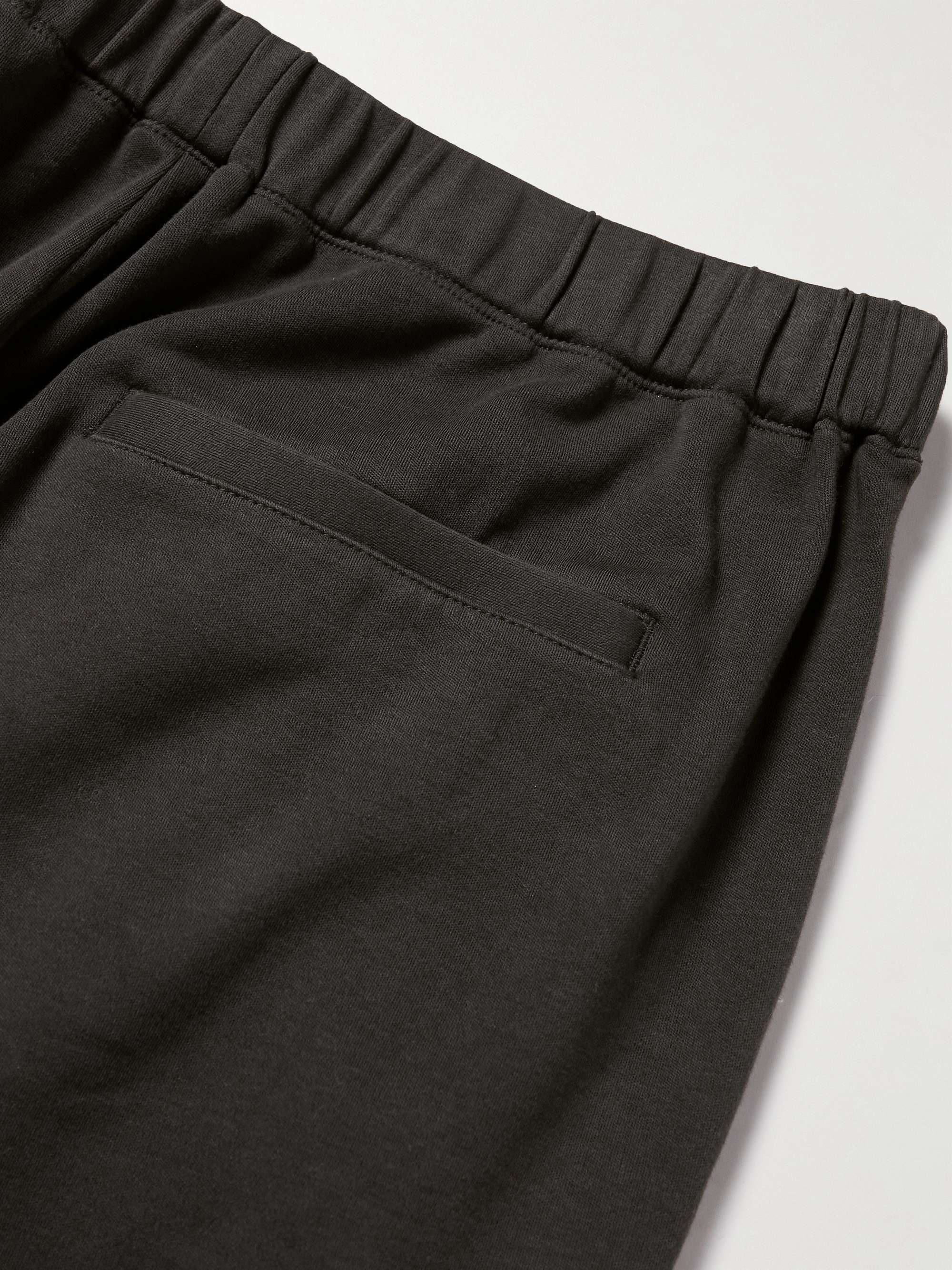 RAG & BONE Future Staples Perry Wide-Leg Belted Organic Cotton-Jersey Shorts