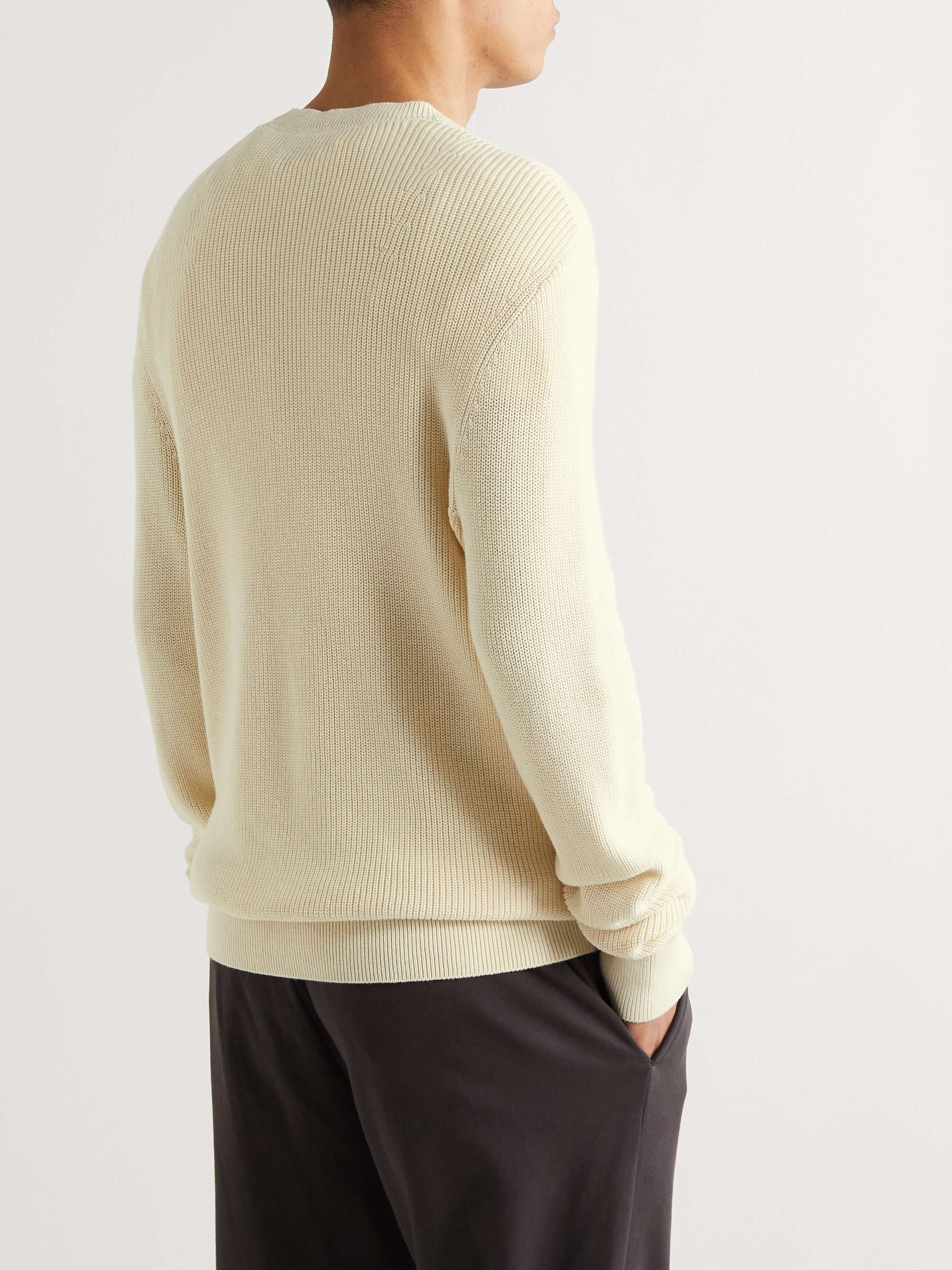 RAG & BONE Future Staples Dexter Ribbed Organic Cotton Sweater