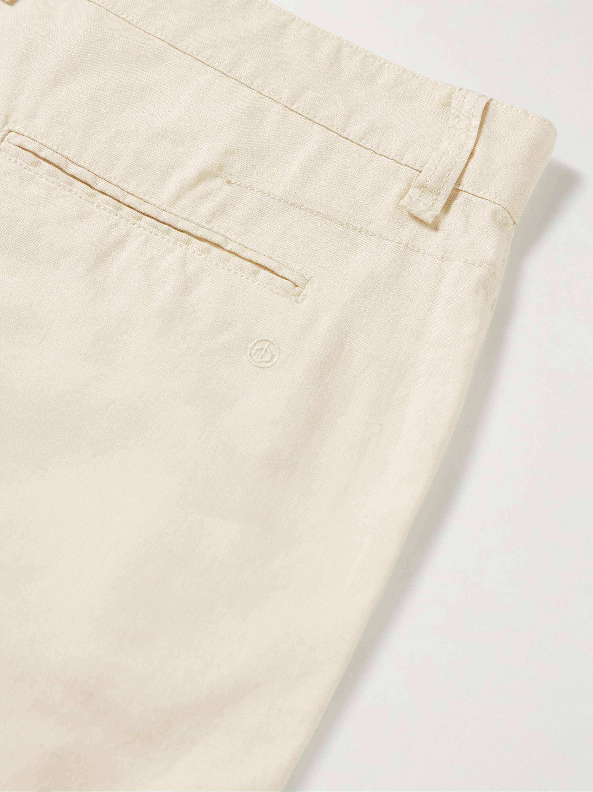 RAG & BONE Perry Straight-Leg Linen and Cotton-Blend Shorts
