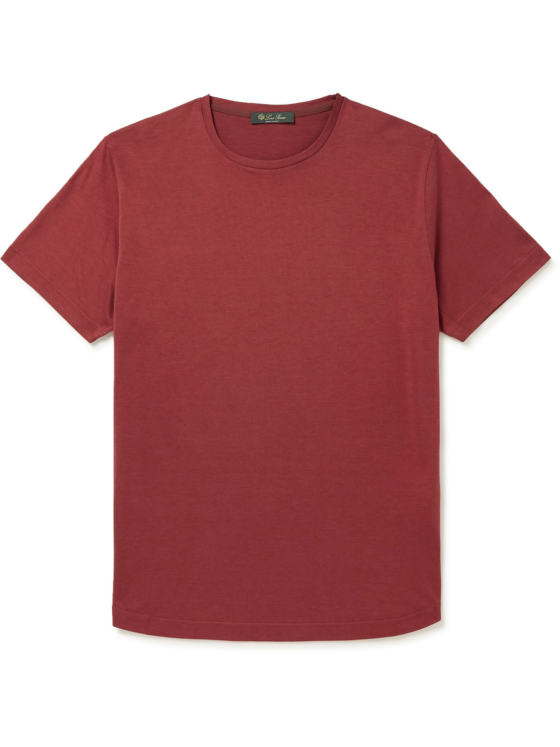 Slim-Fit Silk and Cotton-Blend Jersey T-Shirt