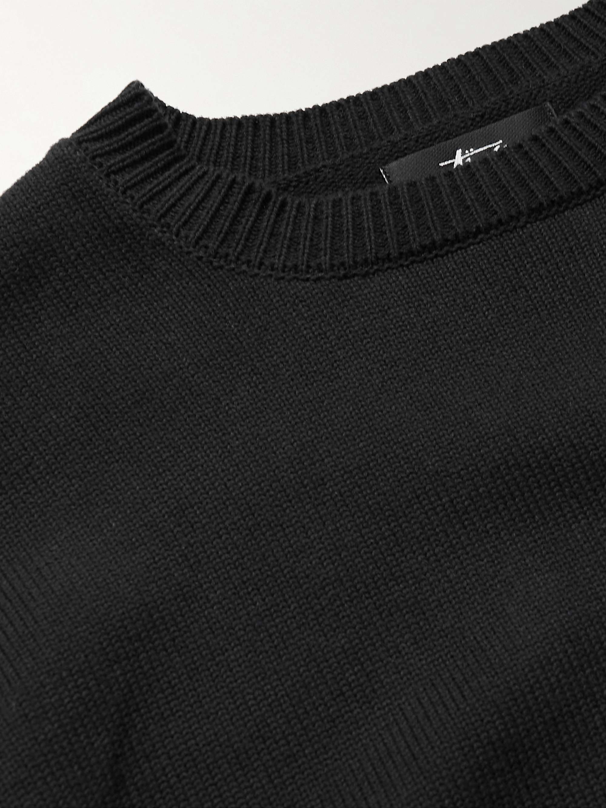 STÜSSY Cotton-Jacquard Sweater