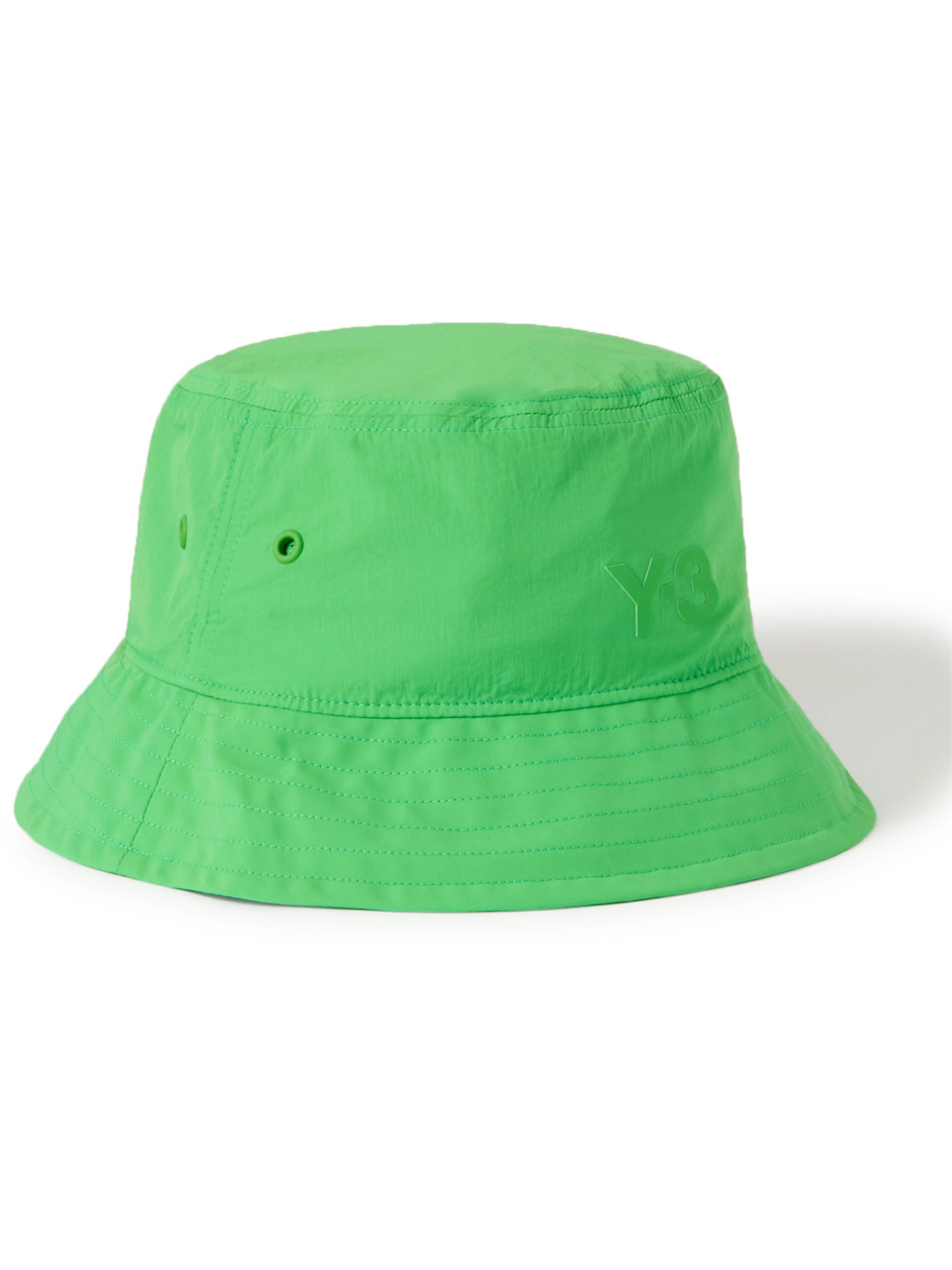 Logo-Print Shell Bucket Hat