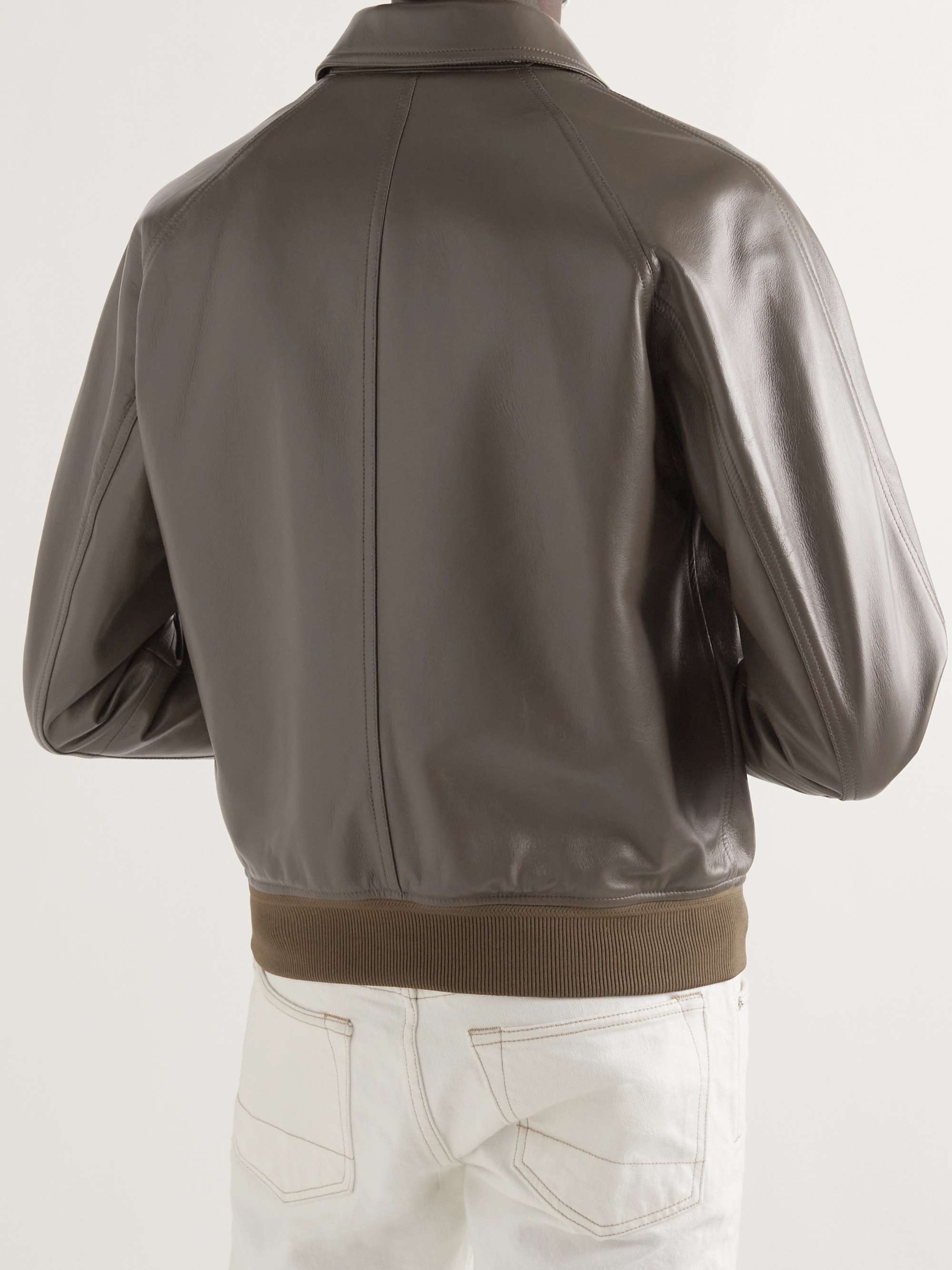 TOM FORD Leather Blouson Jacket