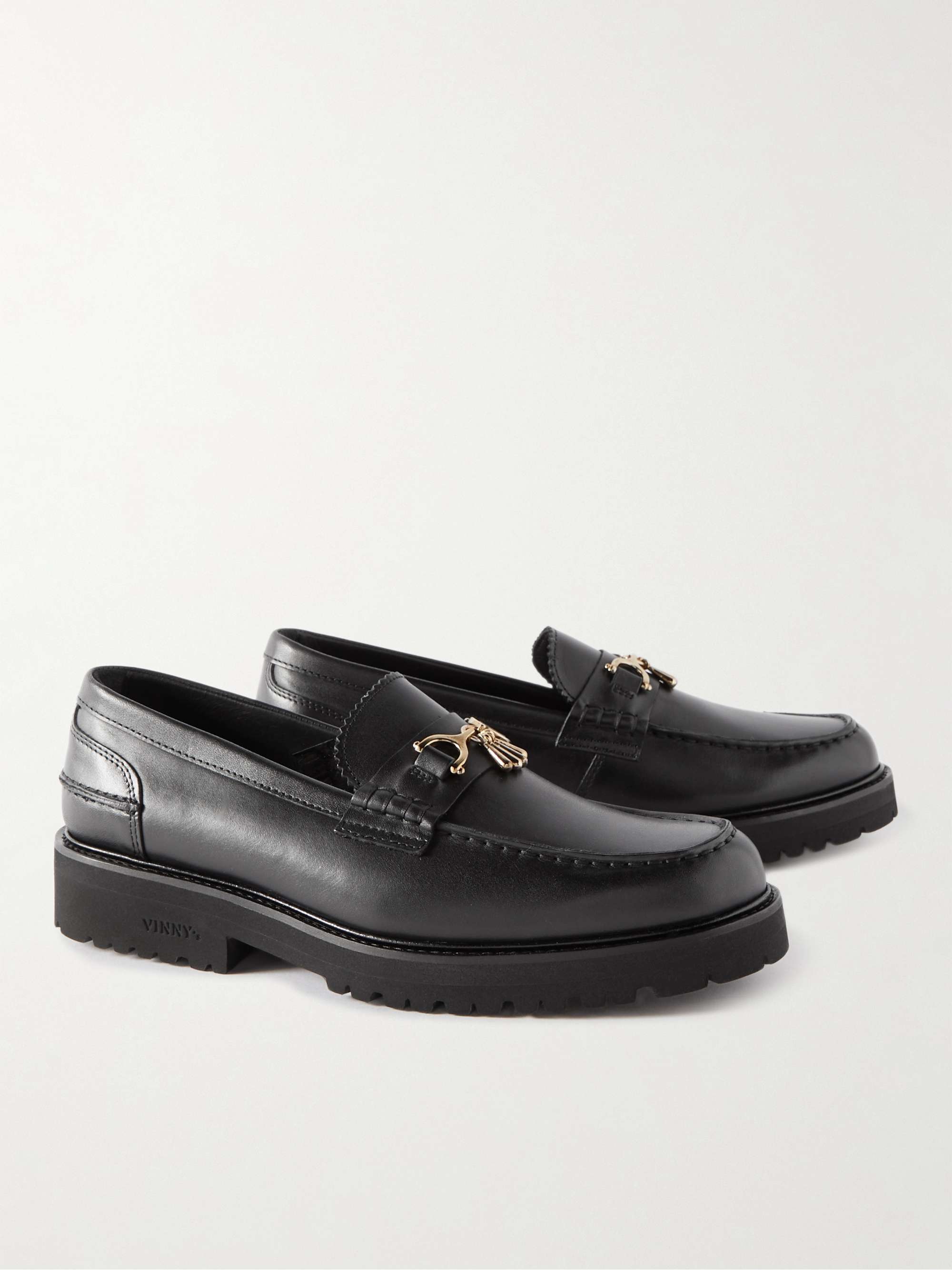 VINNY'S Palace Leather Loafers
