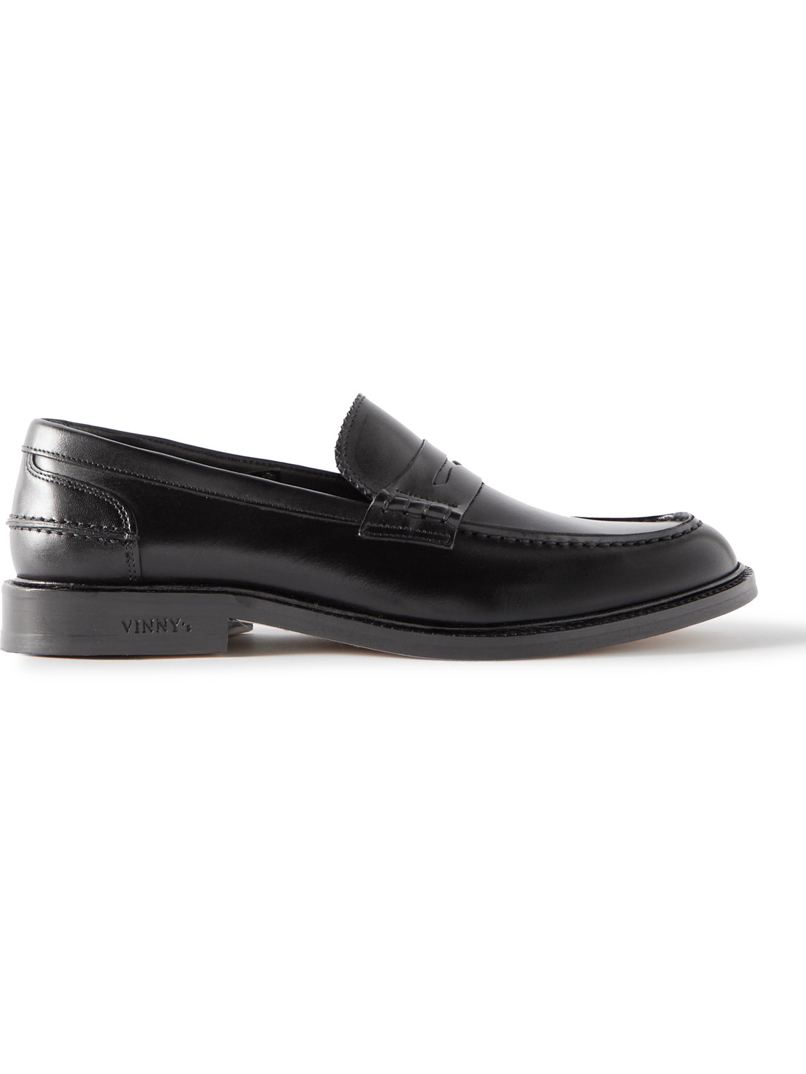VINNY'S TOWNEE LEATHER PENNY LOAFERS