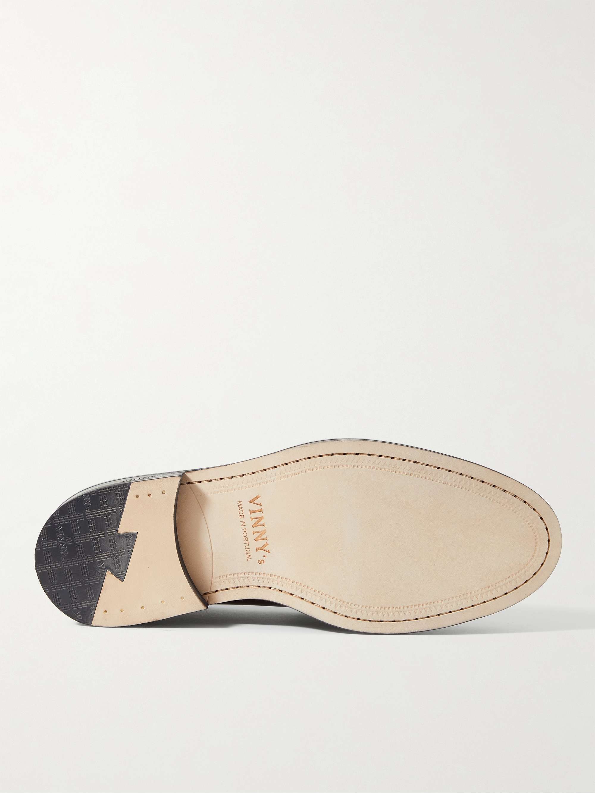 VINNY'S Townee Leather Penny Loafers