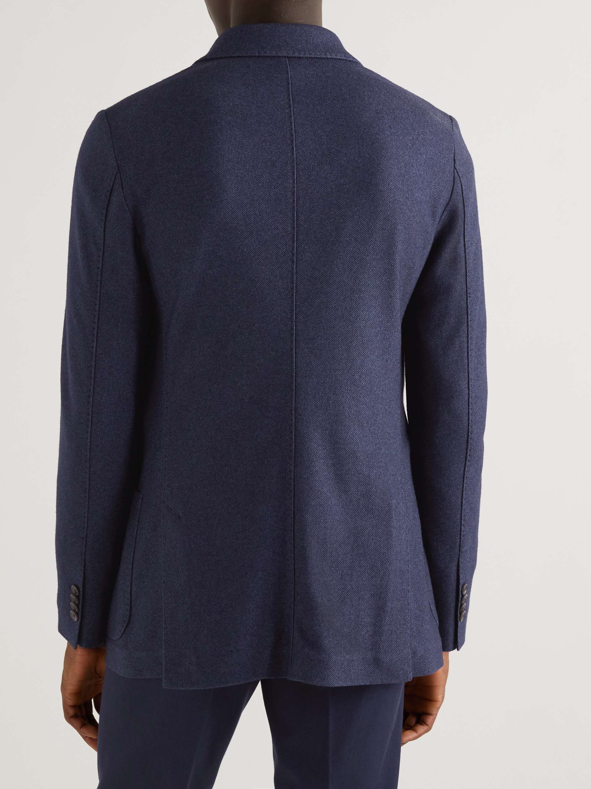 LORO PIANA Unstructured Cashmere and Silk-Blend Blazer