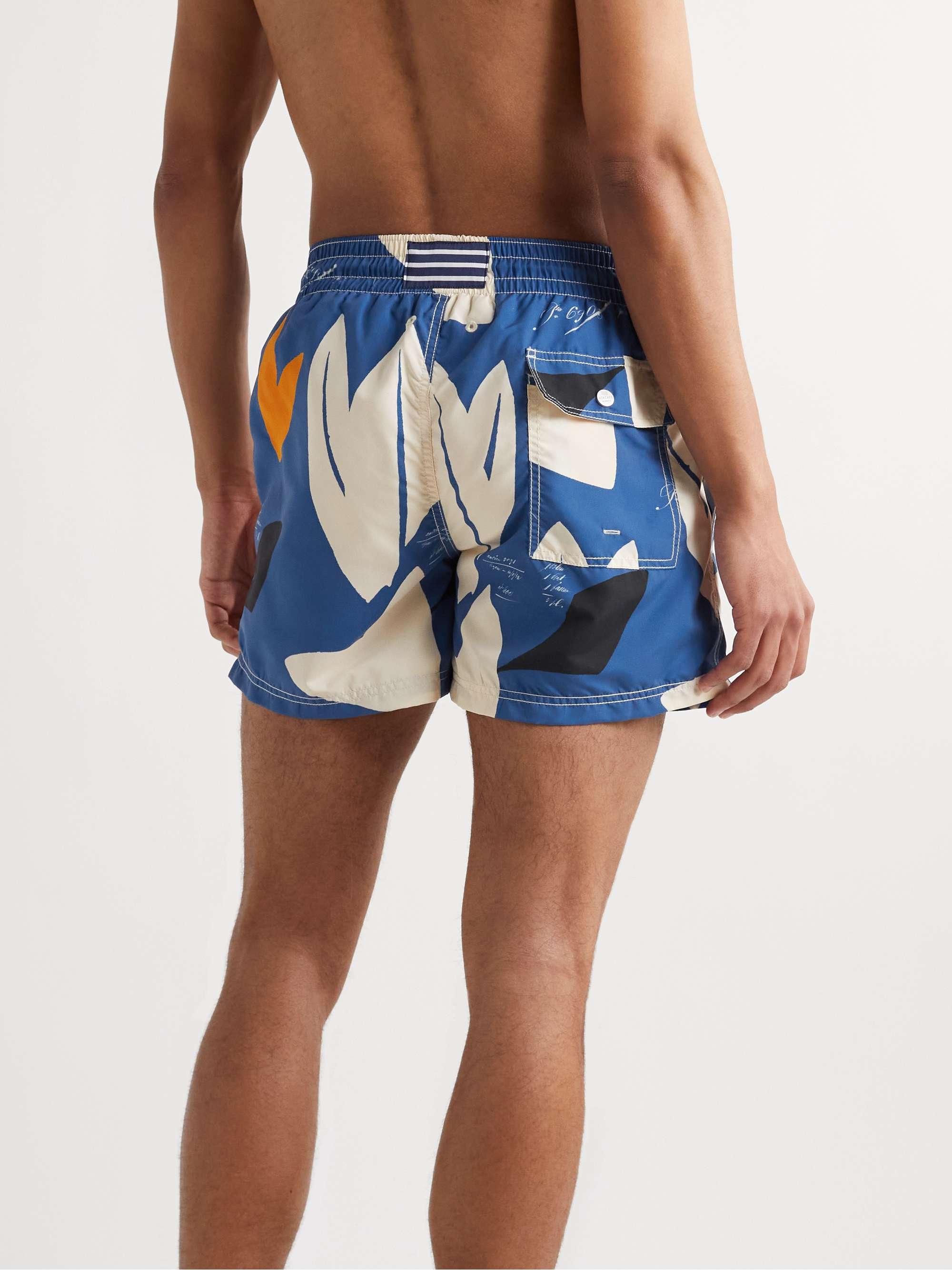 ATALAYE Itzala Short-Length Printed Recycled Swim Shorts